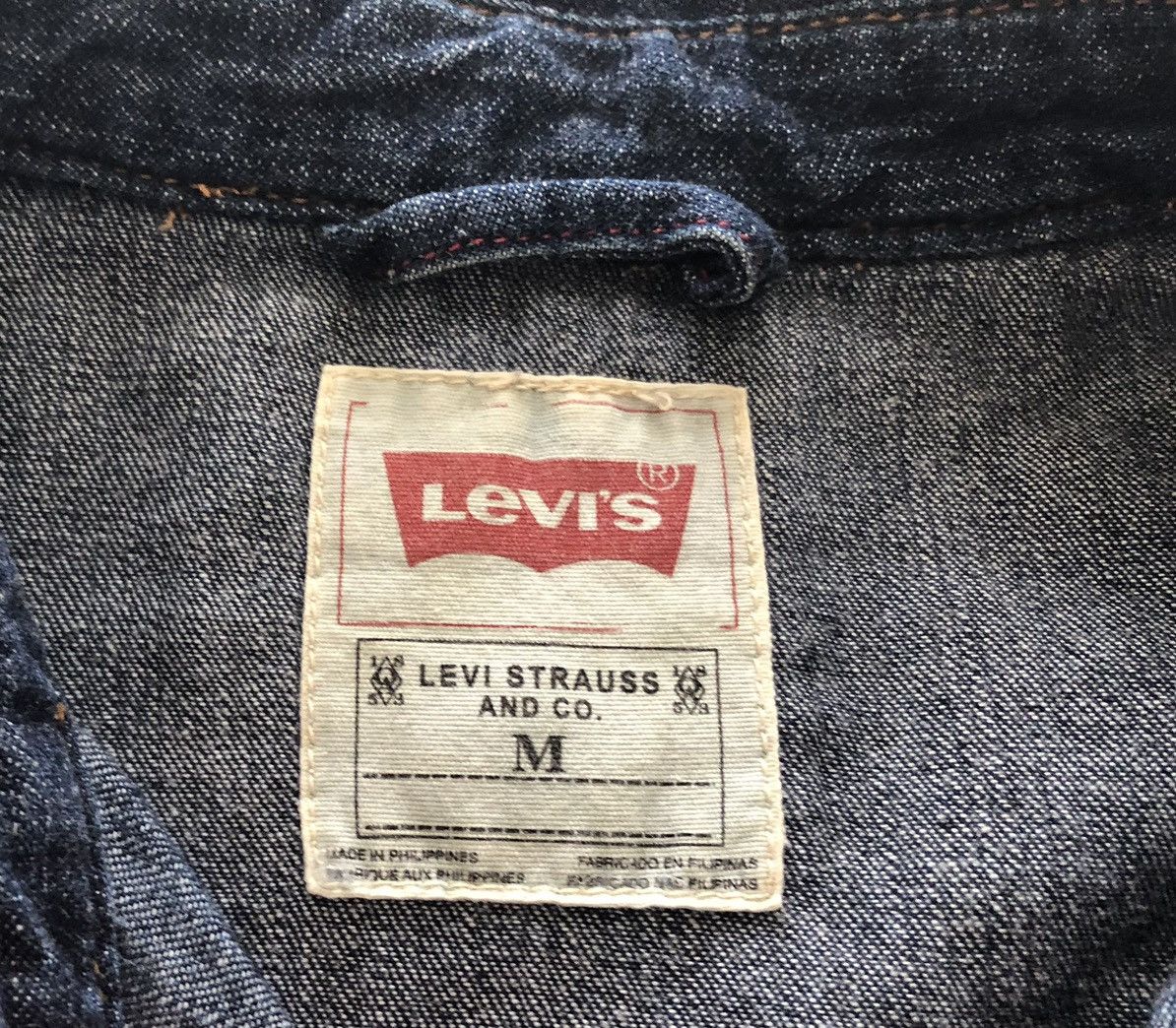 Levi's Levi’s indigo/blue long sleeves shirt Size US M / EU 48-50 / 2 - 4 Thumbnail
