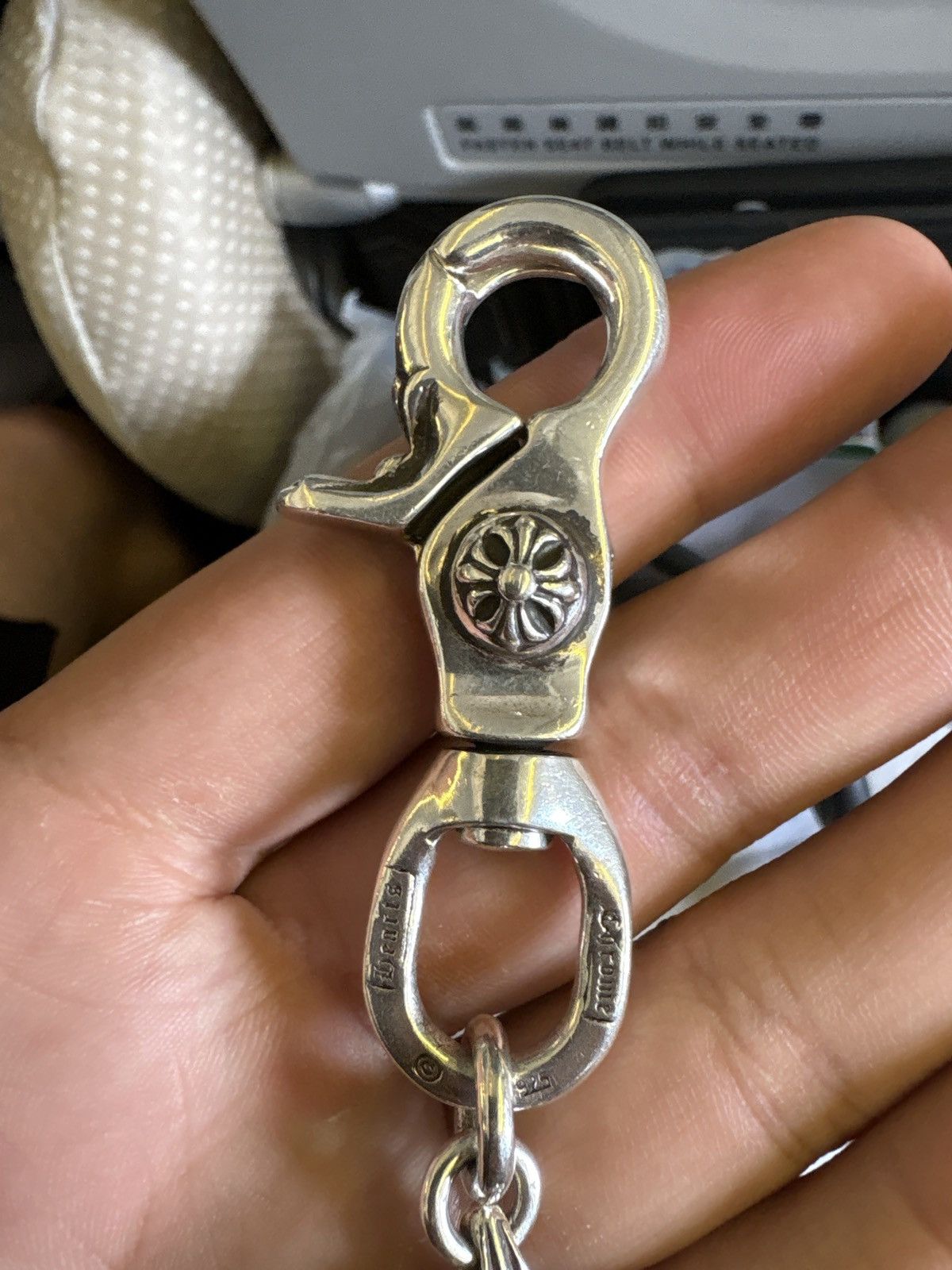 Chrome Hearts chrome hearts ch plus walletchain long double clip Size ONE SIZE - 5 Thumbnail