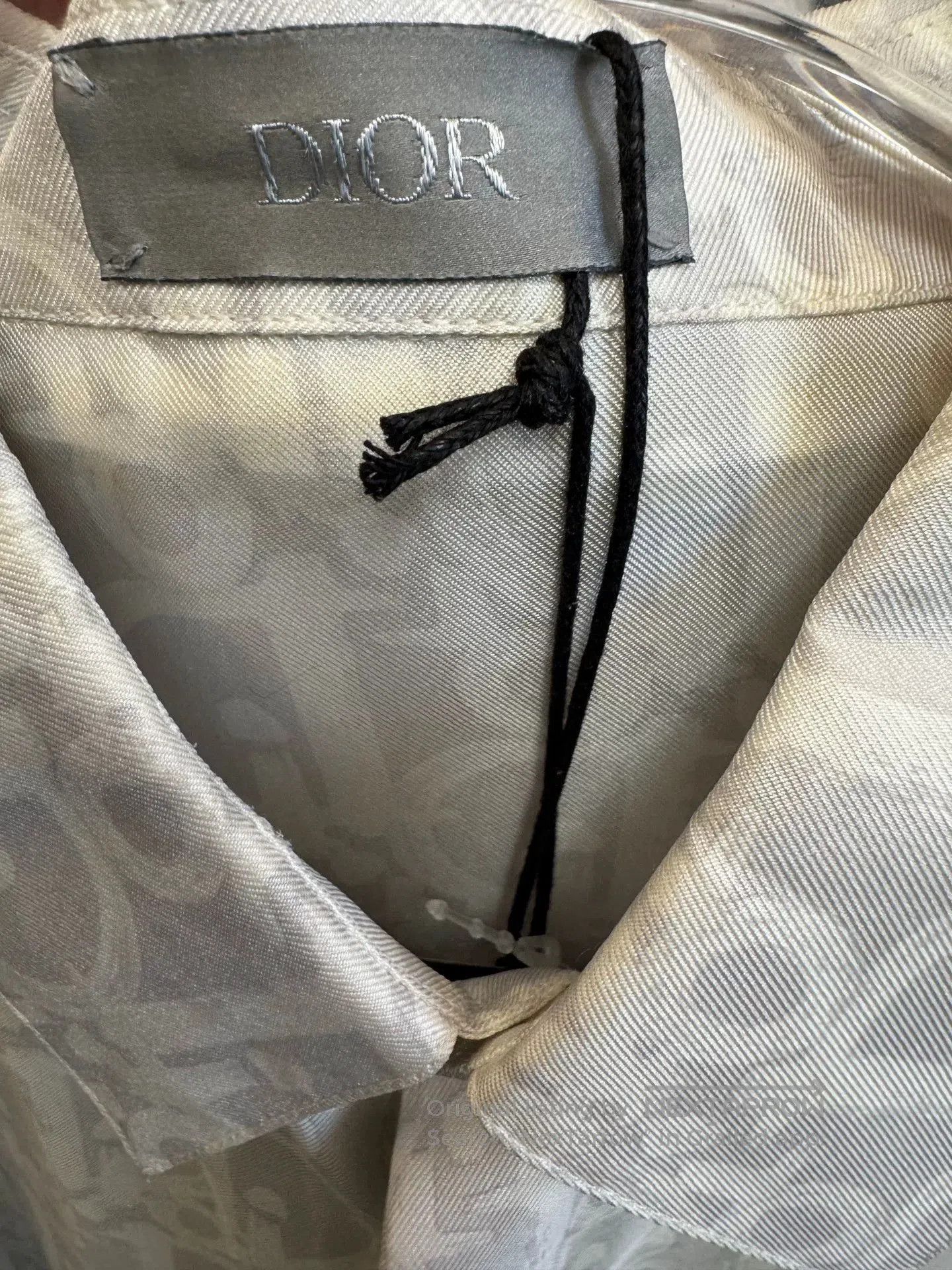 Dior Dior Silk Logo Short Sleeve Shirt. Size US XS / EU 42 / 0 - 3 Thumbnail