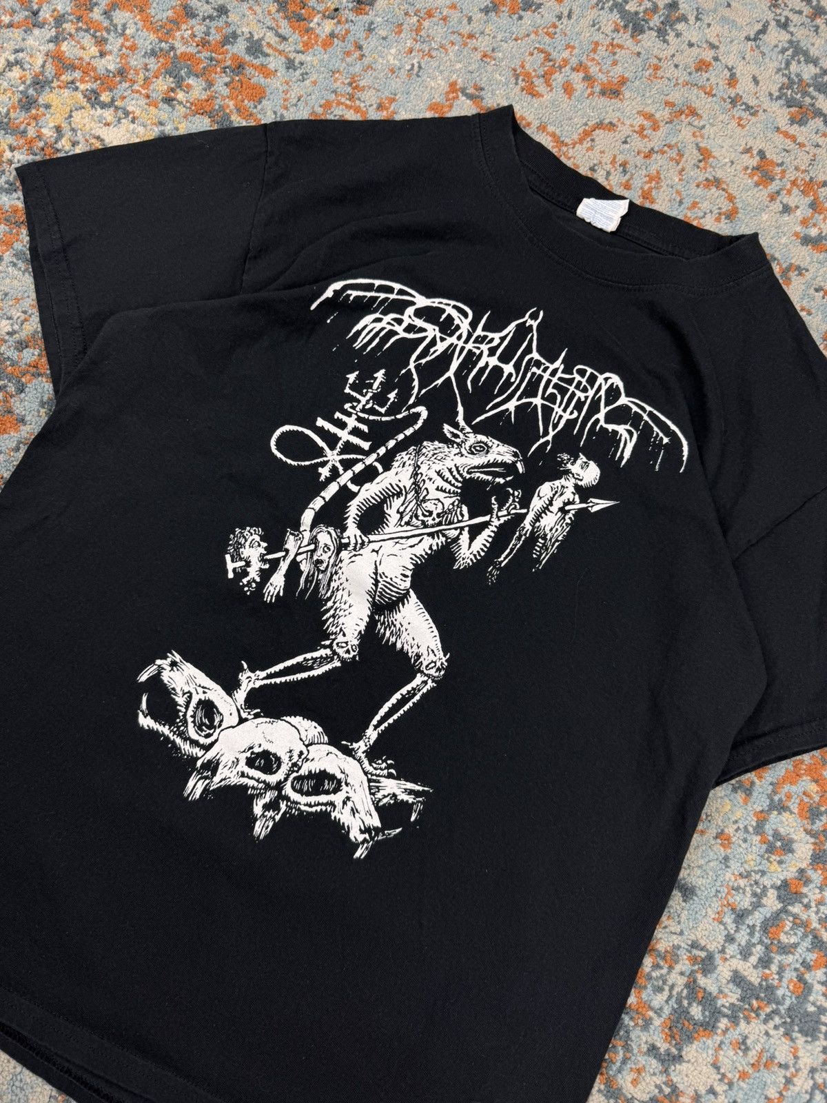 Band Tees × Vintage Rare vintage 00s Svarttjern norwegian black metal band tee Size US M / EU 48-50 / 2 - 5 Thumbnail