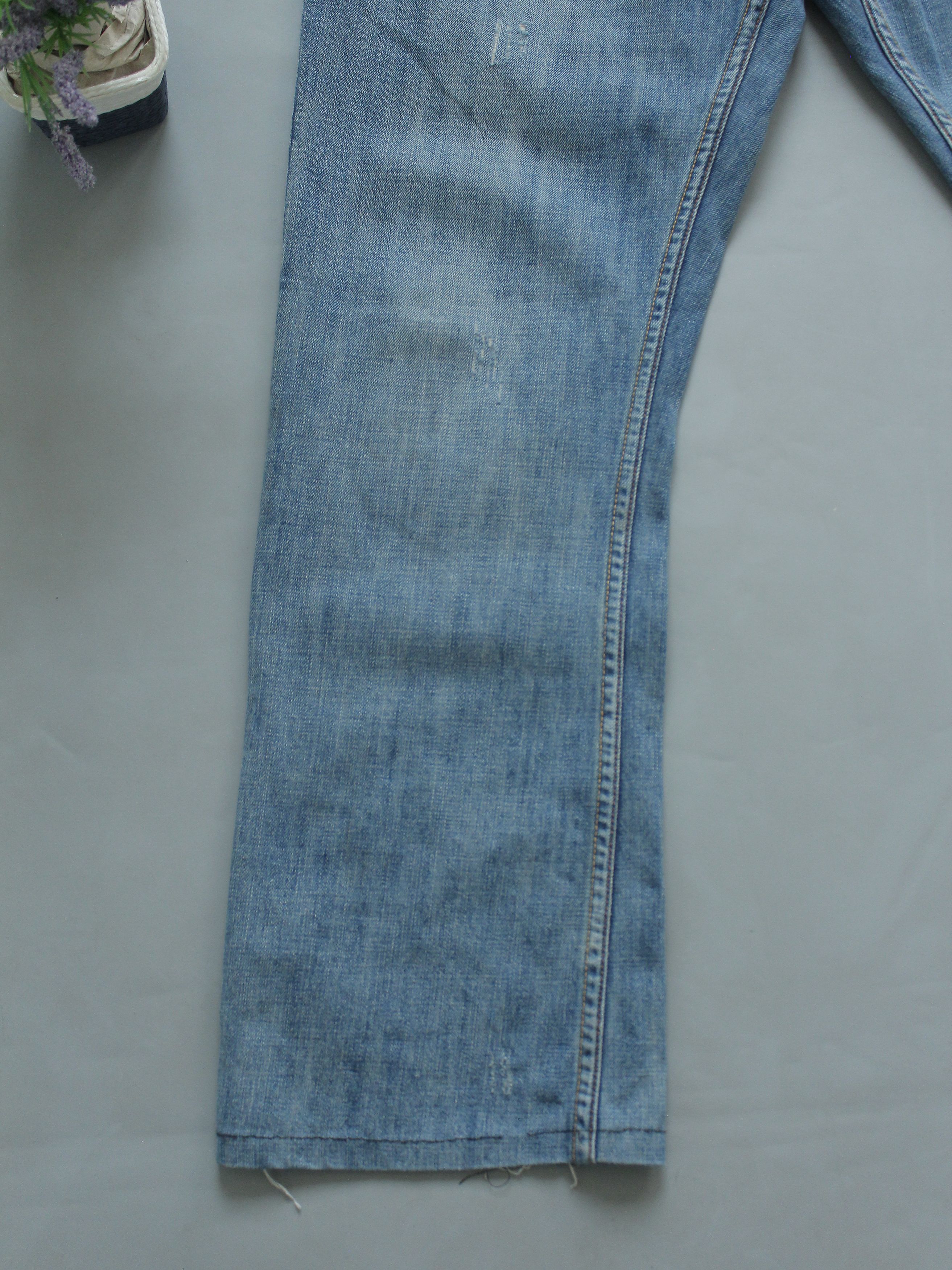 Quiksilver × Vintage QUIKSILVER QUIKJEAN MENS DENIM JEANS STRAIGHT SKATE BAGGY Size US 33 - 8 Thumbnail