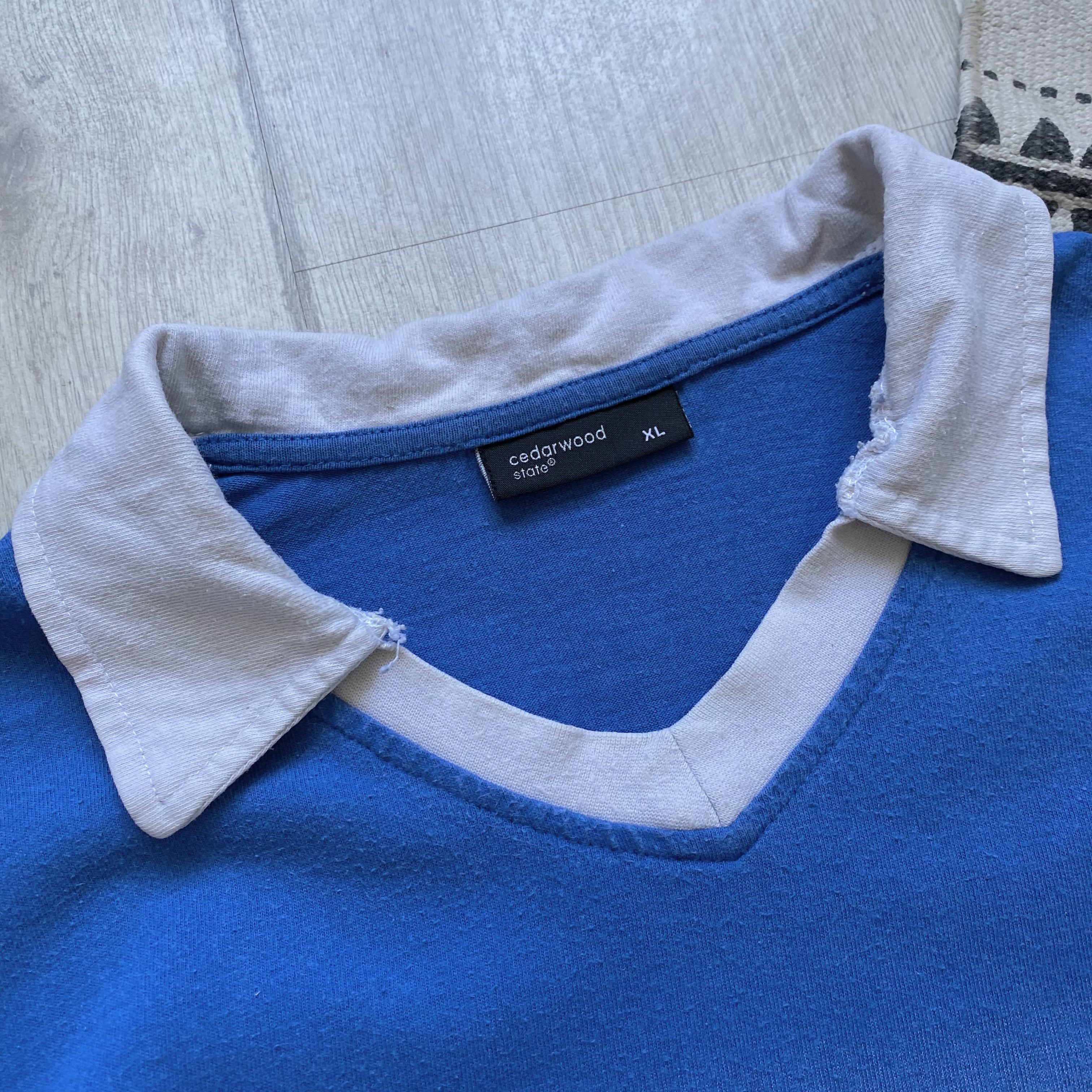 Puma 🇮🇹 Vintage 90s Faded Italia Jersey tee polos Nike Umbro Size US XL / EU 56 / 4 - 4 Thumbnail