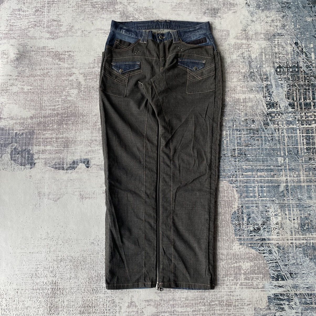 If Six Was Nine × Le Grande Bleu (L.G.B.) × PPFM PPFM Anarchy 3 Way Styles Punk Denim Size US 32 / EU 48 - 3 Thumbnail