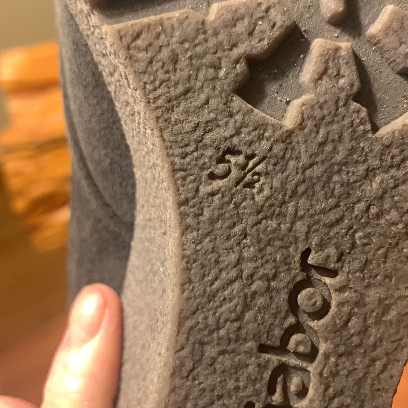 Vintage Gabor wedge suede gray laceup booties Size US 8 / IT 38 - 8 Thumbnail