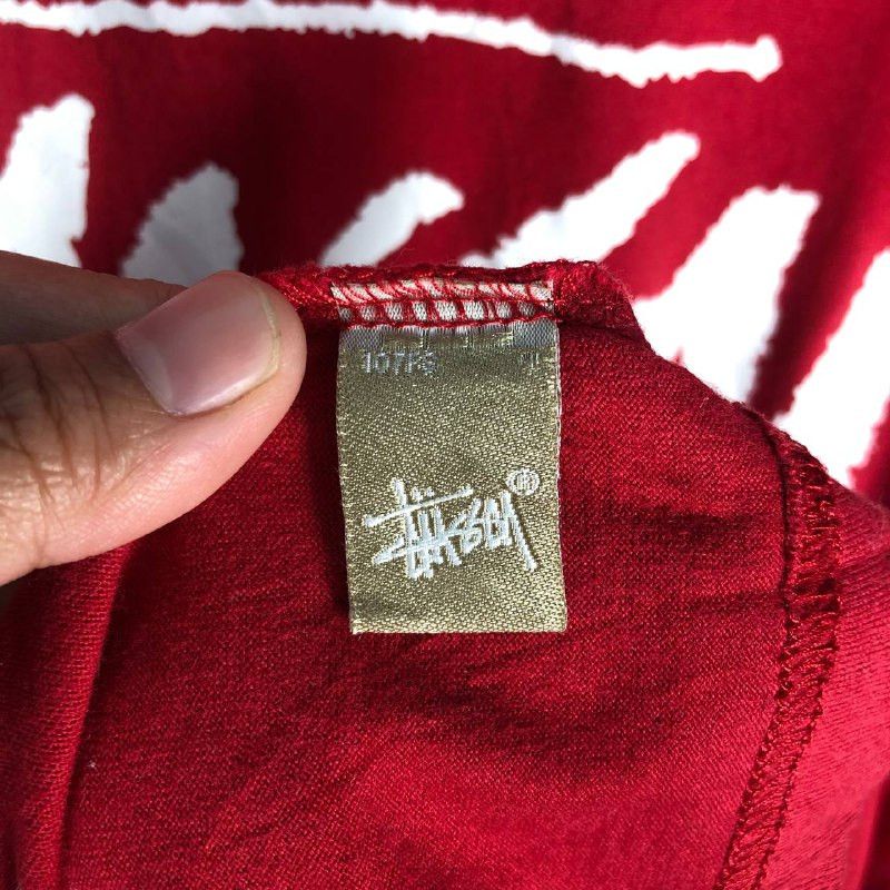 Stussy Vintage "Stussy" Increase The Peace Long Sleeve T-Shirt Size US L / EU 52-54 / 3 - 8 Thumbnail