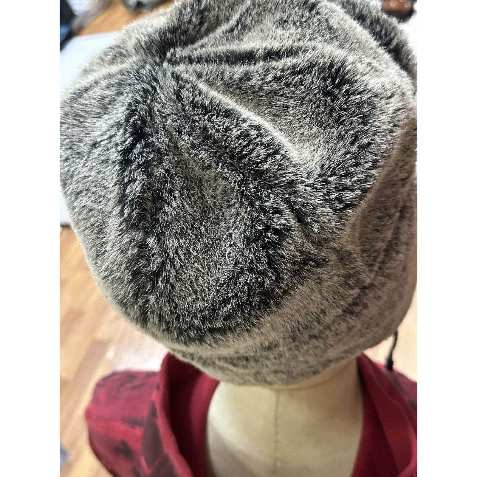 Vintage Vintage Crazy Faux Fur Trapper Y2K Cute Fuzzy Ushanka Hat Size ONE SIZE - 7 Thumbnail