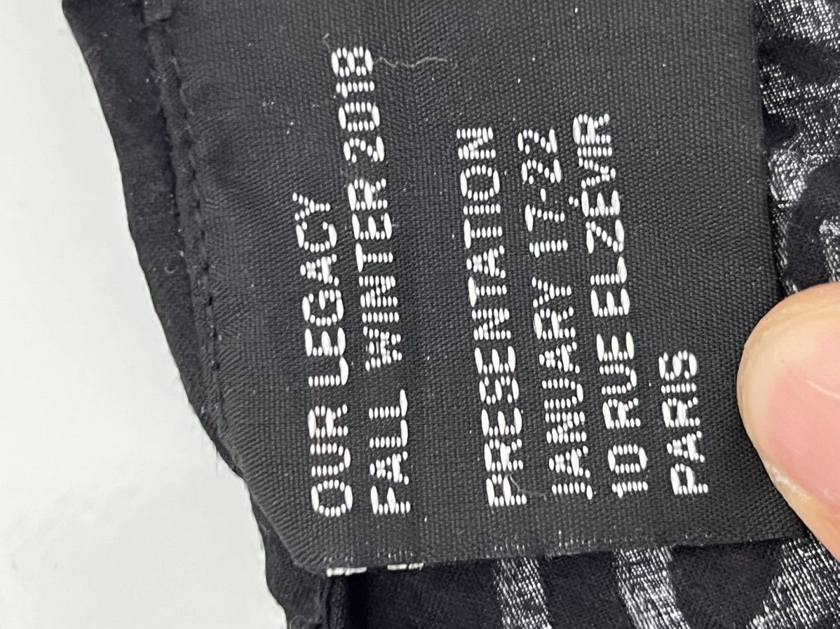 Our Legacy Scarf FW 2018 Size ONE SIZE - 4 Thumbnail