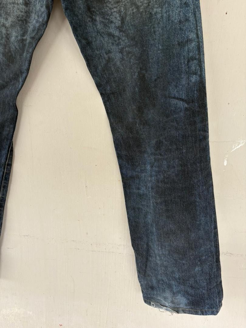Paul Smith VTG Paul Smith Distressed Denim Pant Design Selvedge Rare Size US 30 / EU 46 - 10 Thumbnail