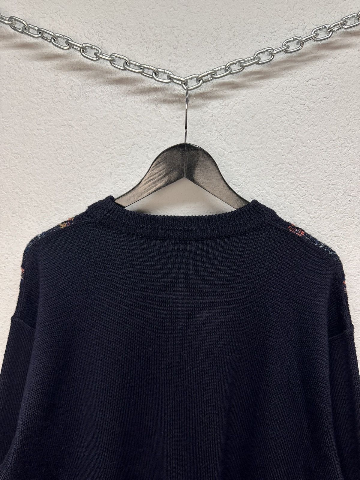 Carlo Colucci Vintage Y2K Gothic Sweater Distressed Faded Diesel Kapital Size US L / EU 52-54 / 3 - 11 Thumbnail