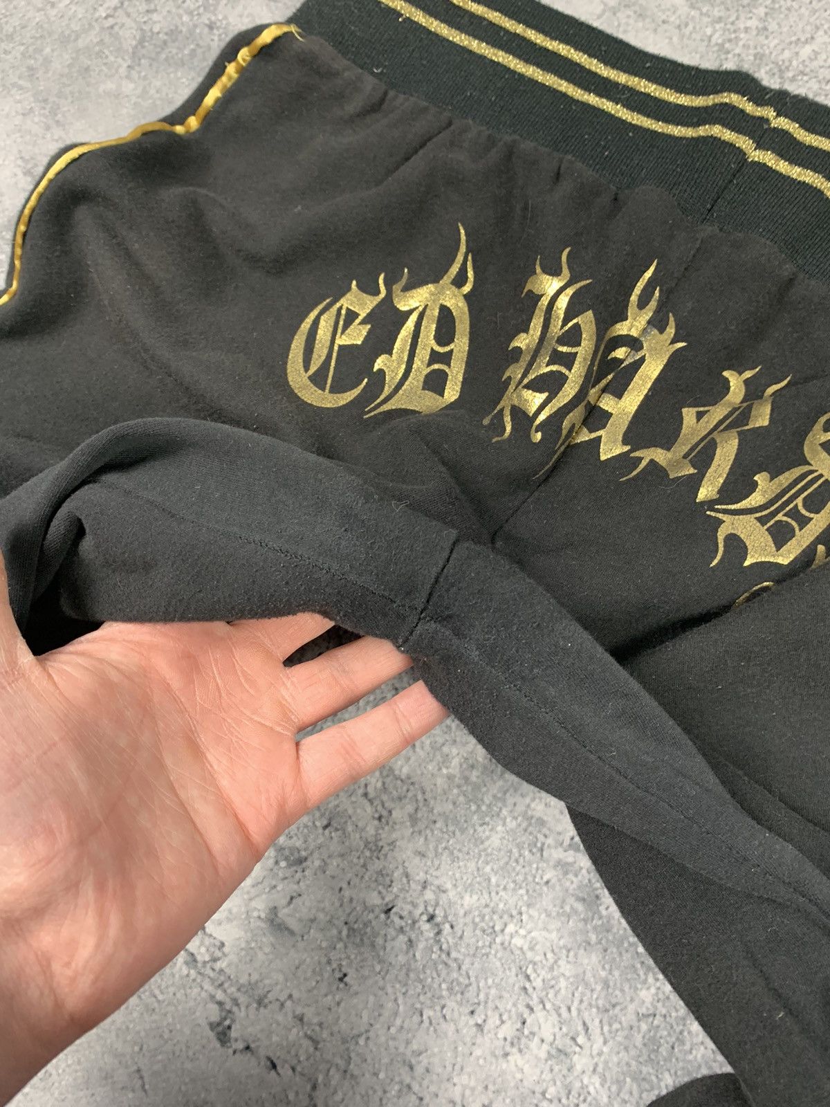 Ed Hardy Vintage Y2K Ed Hardy USA Zip Up Hoodie + Pants 90s Ladies Size XL / US 12-14 / IT 48-50 - 8 Thumbnail