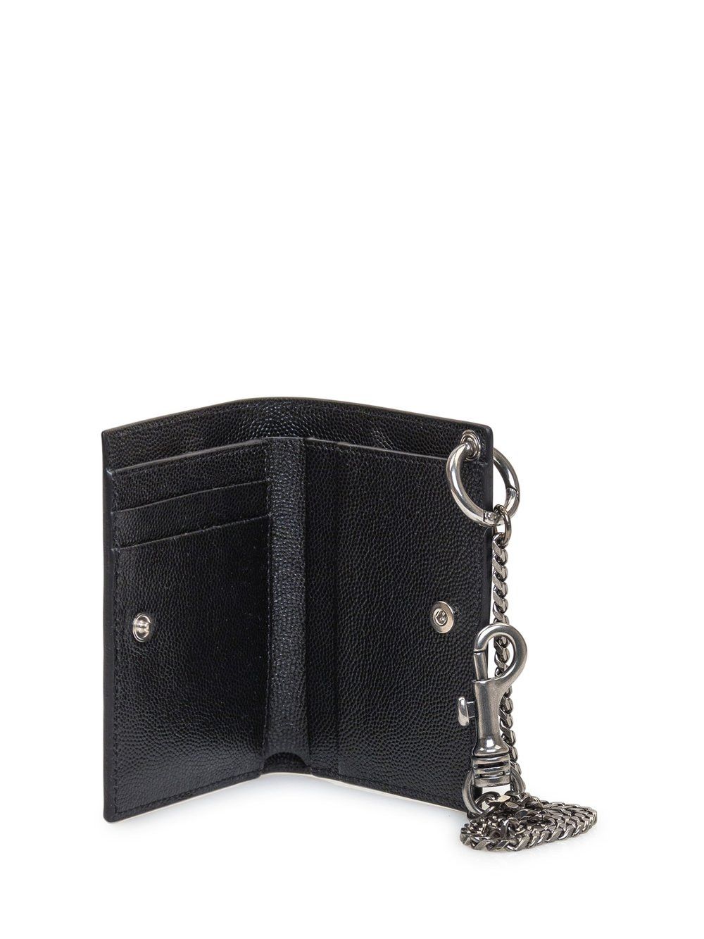 Palm Angels o1y0325 Size: OS / Logo Wallet in Black Size ONE SIZE - 3 Thumbnail