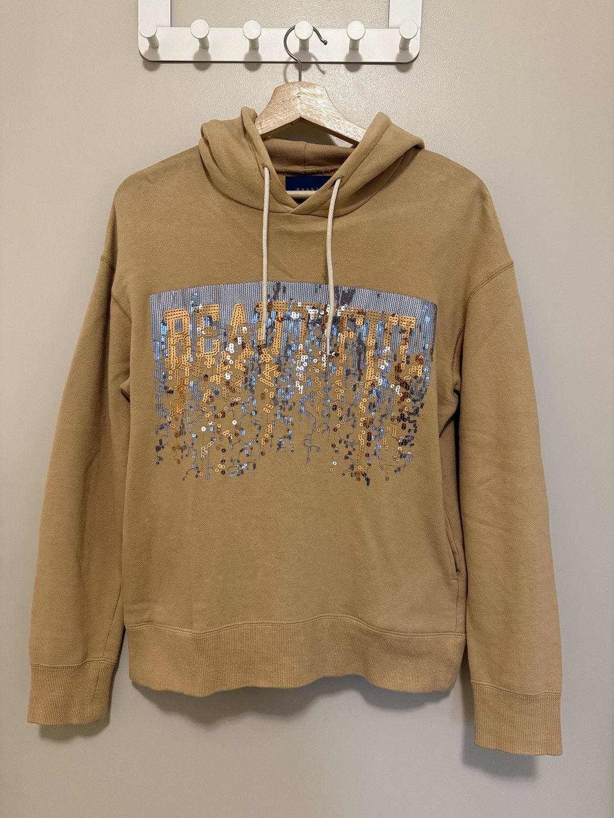 Doublet Doublet “Beautiful” deconstructed sequin hoodie Size US S / EU 44-46 / 1 - 1 Thumbnail