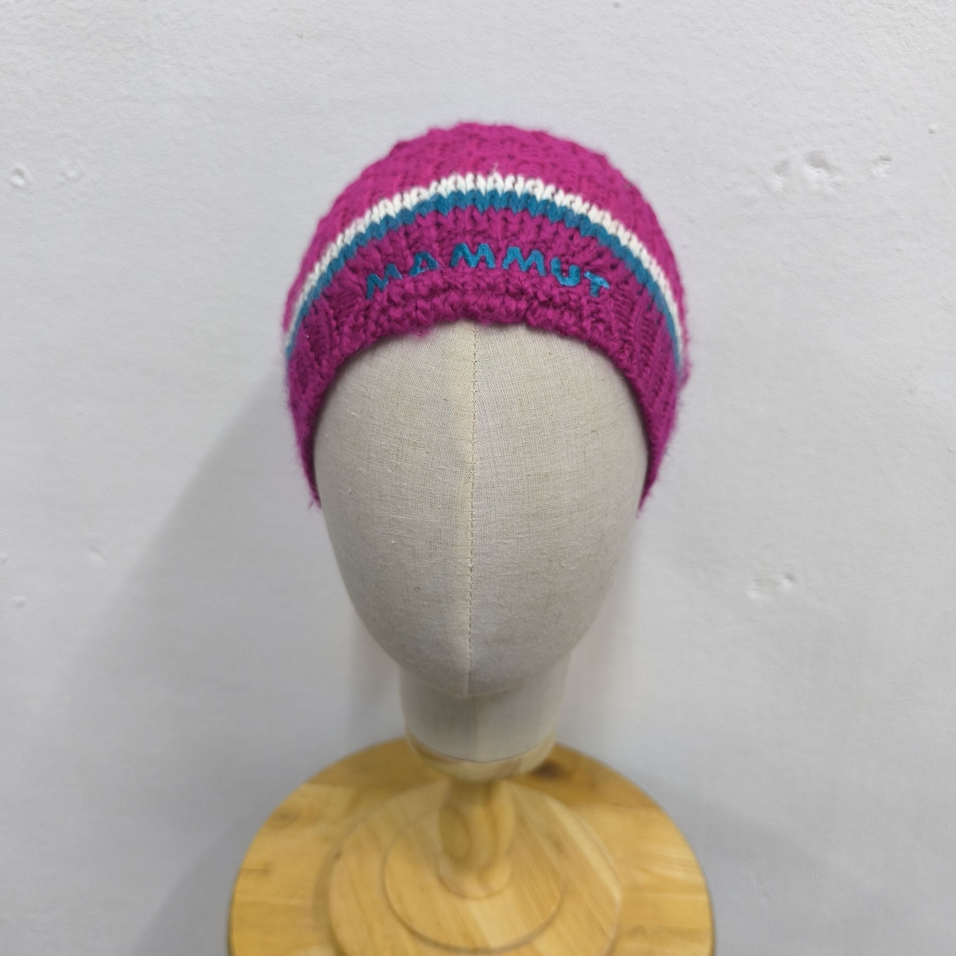 Mammut ✨Mammut stripes outdoor style beanie hat Size ONE SIZE - 2 Thumbnail