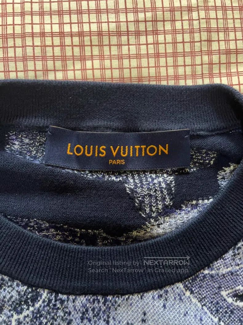 Louis Vuitton Louis Vuitton Ink rendering knitted short sleeves Size US XS / EU 42 / 0 - 3 Thumbnail