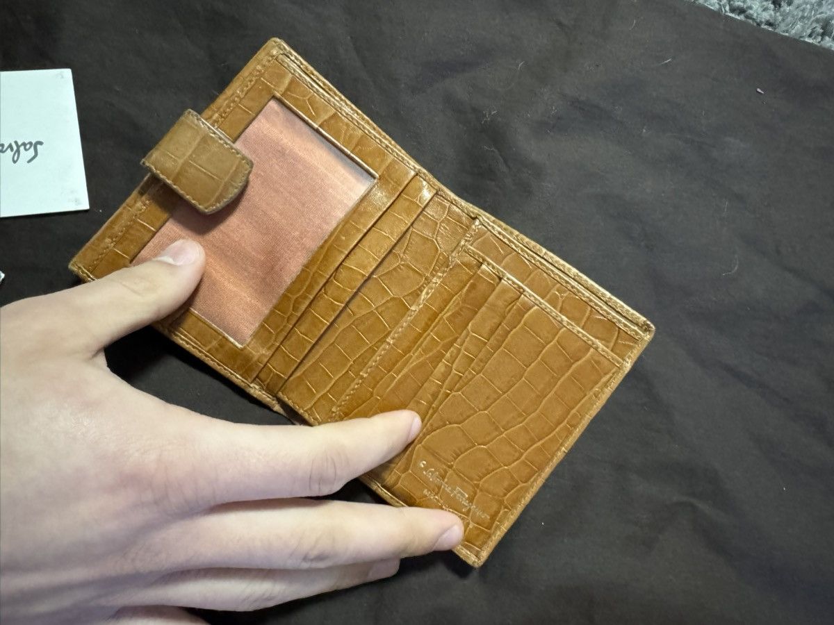 Salvatore Ferragamo Ferragamo Crodocile Wallet Size ONE SIZE - 3 Thumbnail