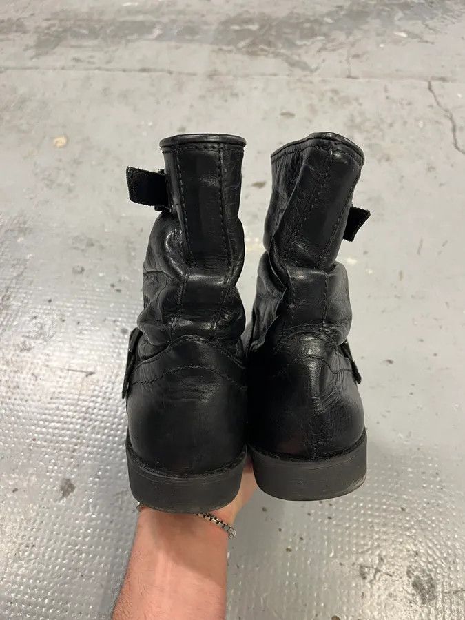 Dirk Bikkembergs Dirk Bikkembergs Double Buckle Black Ankle Boots Size US 7 / EU 40 - 6 Thumbnail