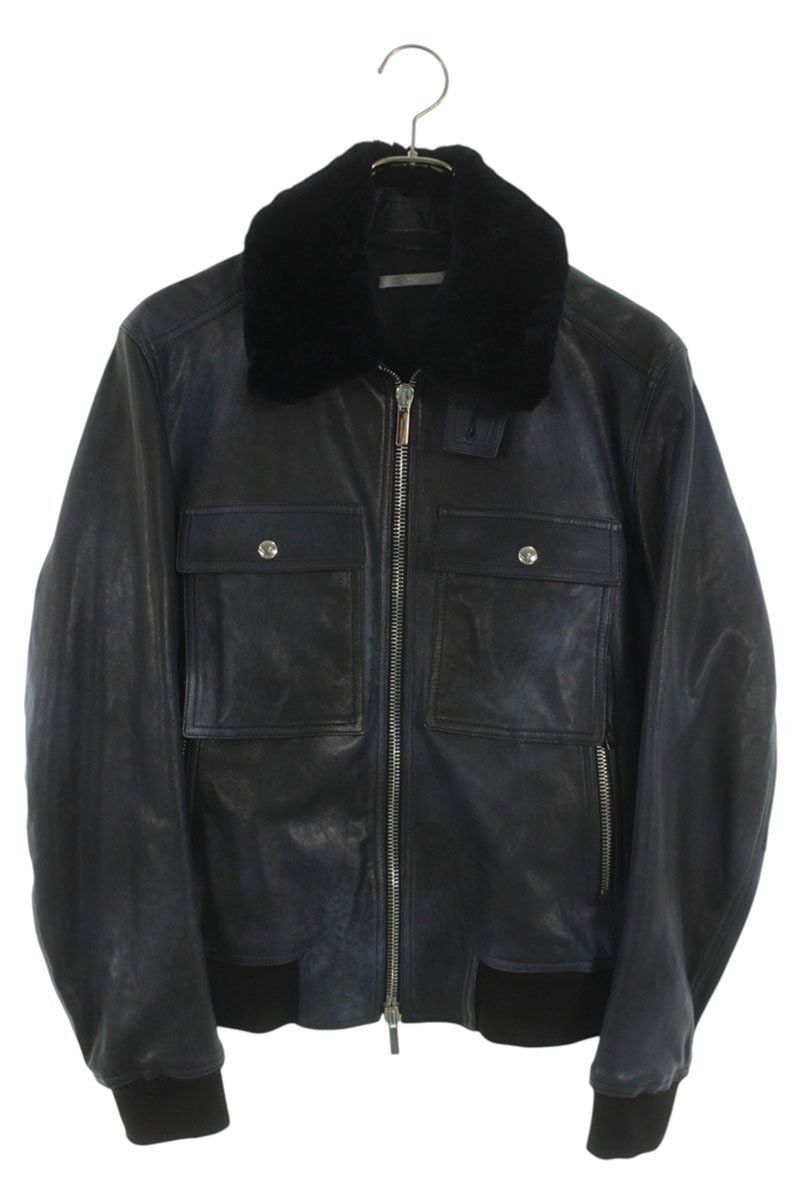 Dior × Hedi Slimane S/S 2007 Runway Leather Multi-Zip Jacket (SS07