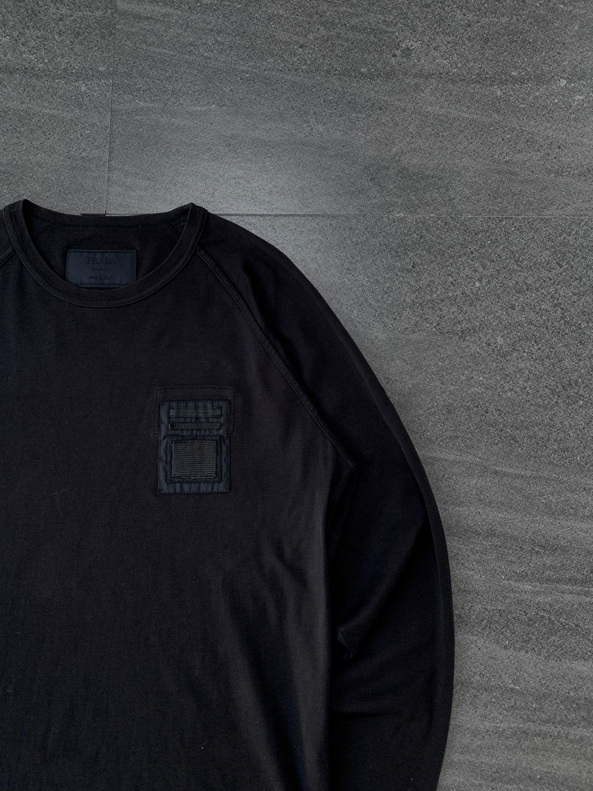 Prada Utility Pocket Longsleeve tshirt Size US S / EU 44-46 / 1 - 3 Thumbnail