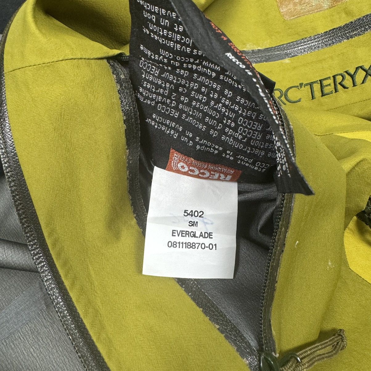 Arc'teryx 🌟ARCTERYX SIDEWINDER RECCO PRO TECH HOODIE JACKET Size US S / EU 44-46 / 1 - 18 Thumbnail
