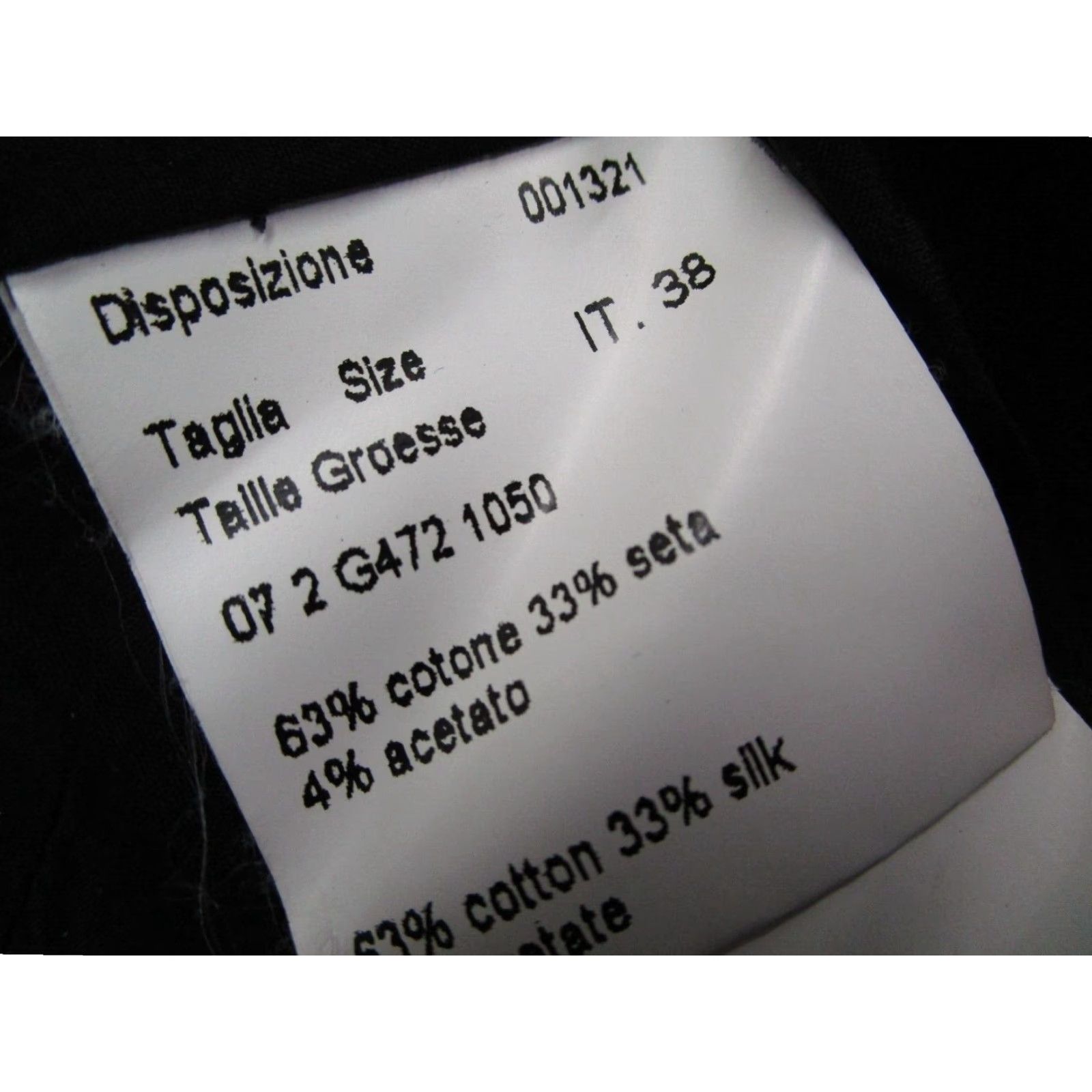 Piazza Sempione Piazza Sempione Women’s Blazer 38 IT Black Silk Blend Textured Snap Front Classic Size XS / US 0-2 / IT 36-38 - 4 Thumbnail