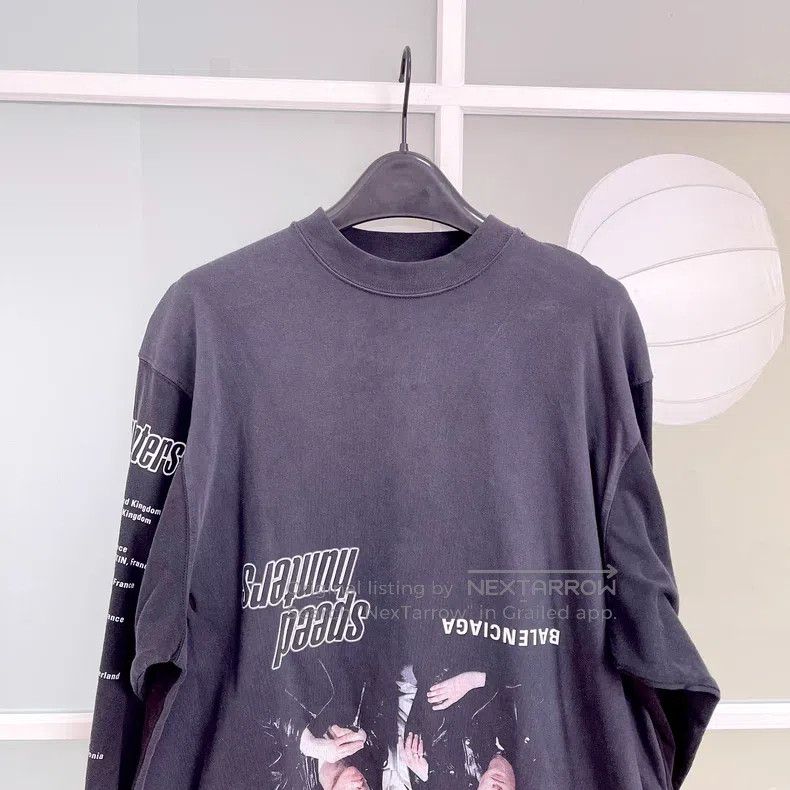 Balenciaga Balenciaga Logo Letter Speed Hunter Print Inverted Short S Size US S / EU 44-46 / 1 - 9 Thumbnail