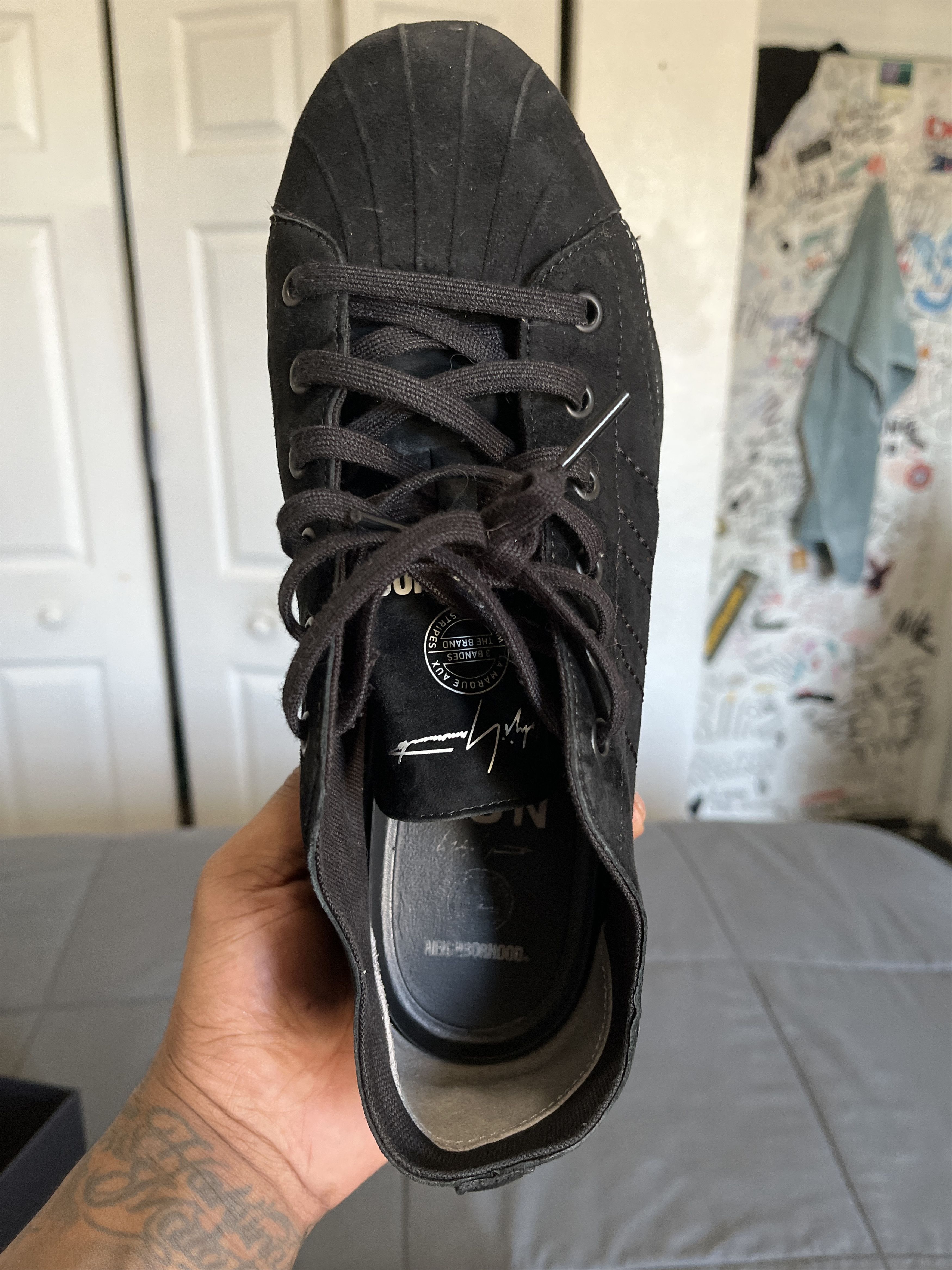 Yohji Yamamoto Y3 NBHD NIZZASTAR LO Size US 9.5 / EU 42-43 - 2 Thumbnail