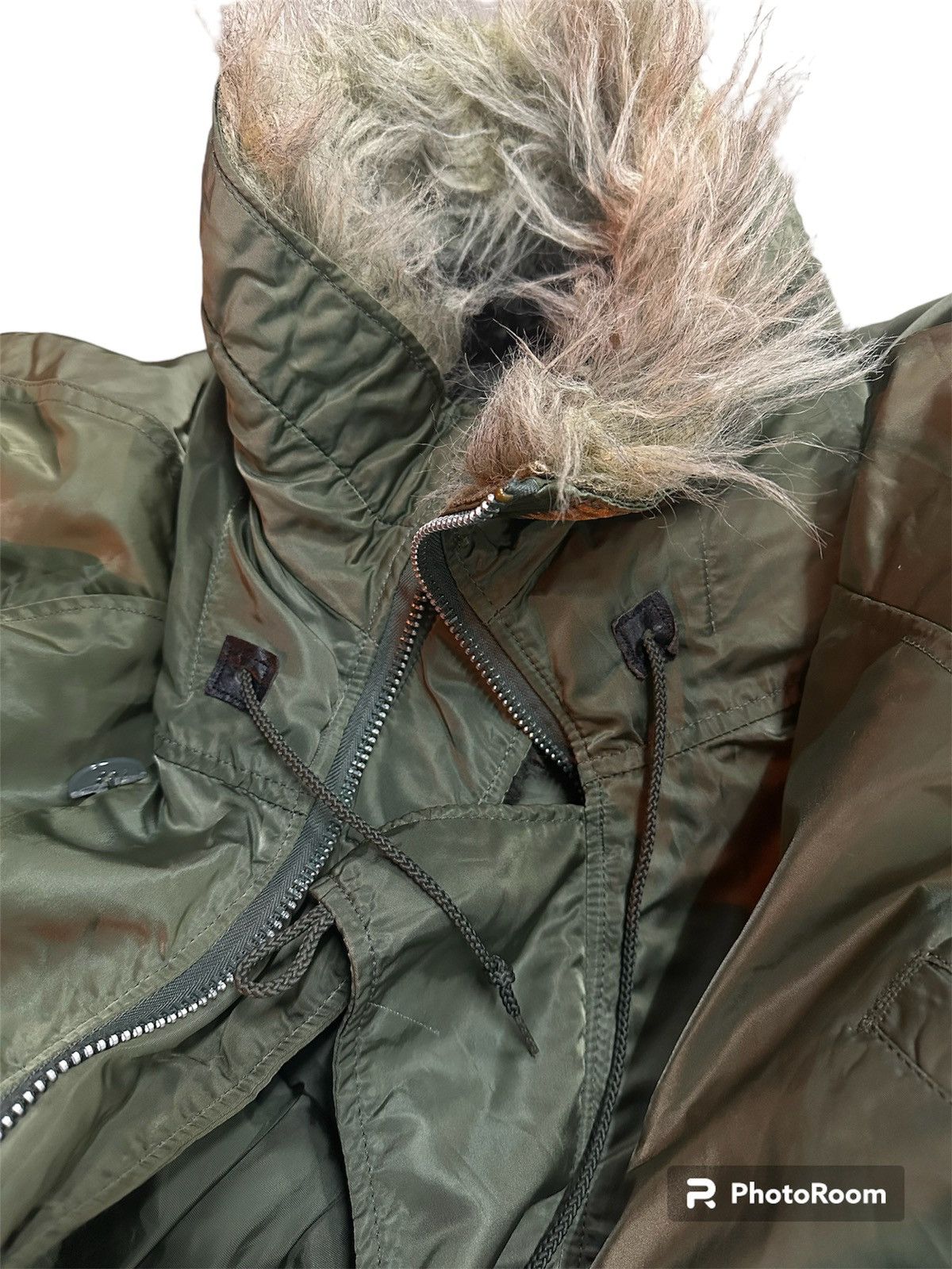 Alpha Industries × Vintage Alpha industries parka N-3B sunfaded Size US XL / EU 56 / 4 - 5 Thumbnail