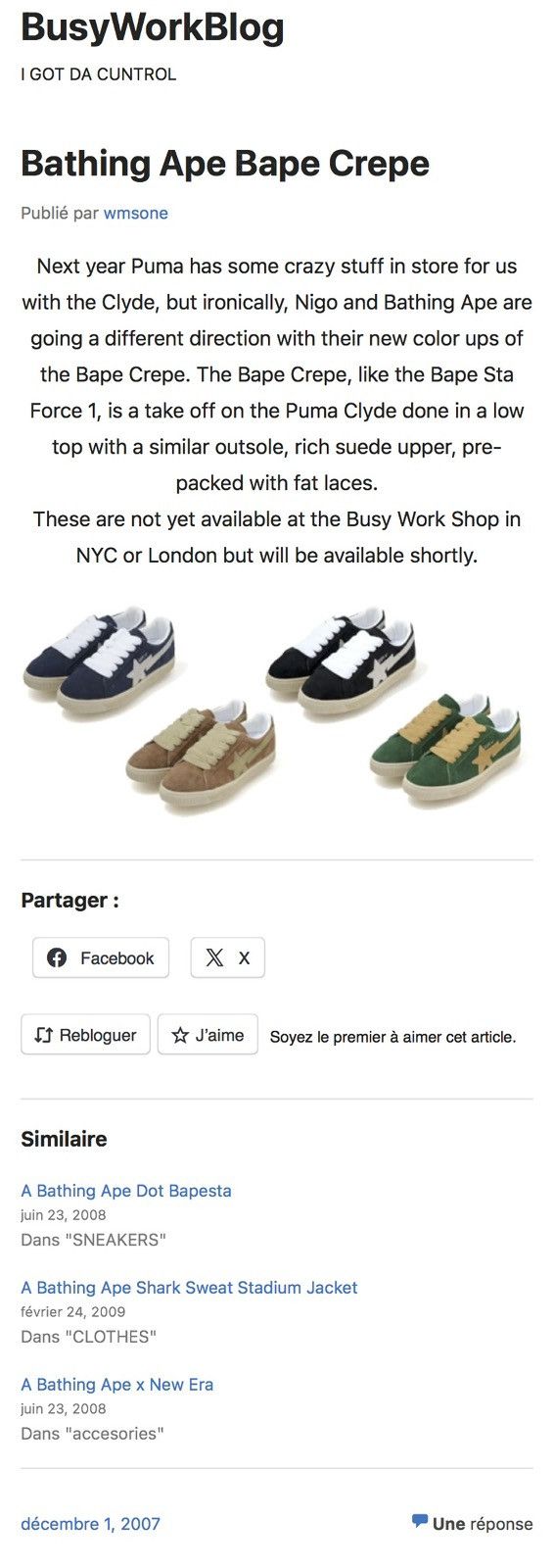 Bape 2008 OG Bape Crape Crapesta Crepesta Size 10 Size US 10 / EU 43 - 12 Thumbnail