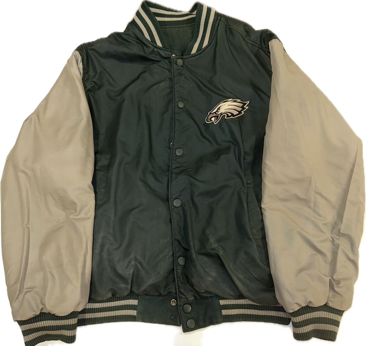 NFL Philadelphia Eagles Double Sided Varsity Jacket Size US XL / EU 56 / 4 - 11 Thumbnail