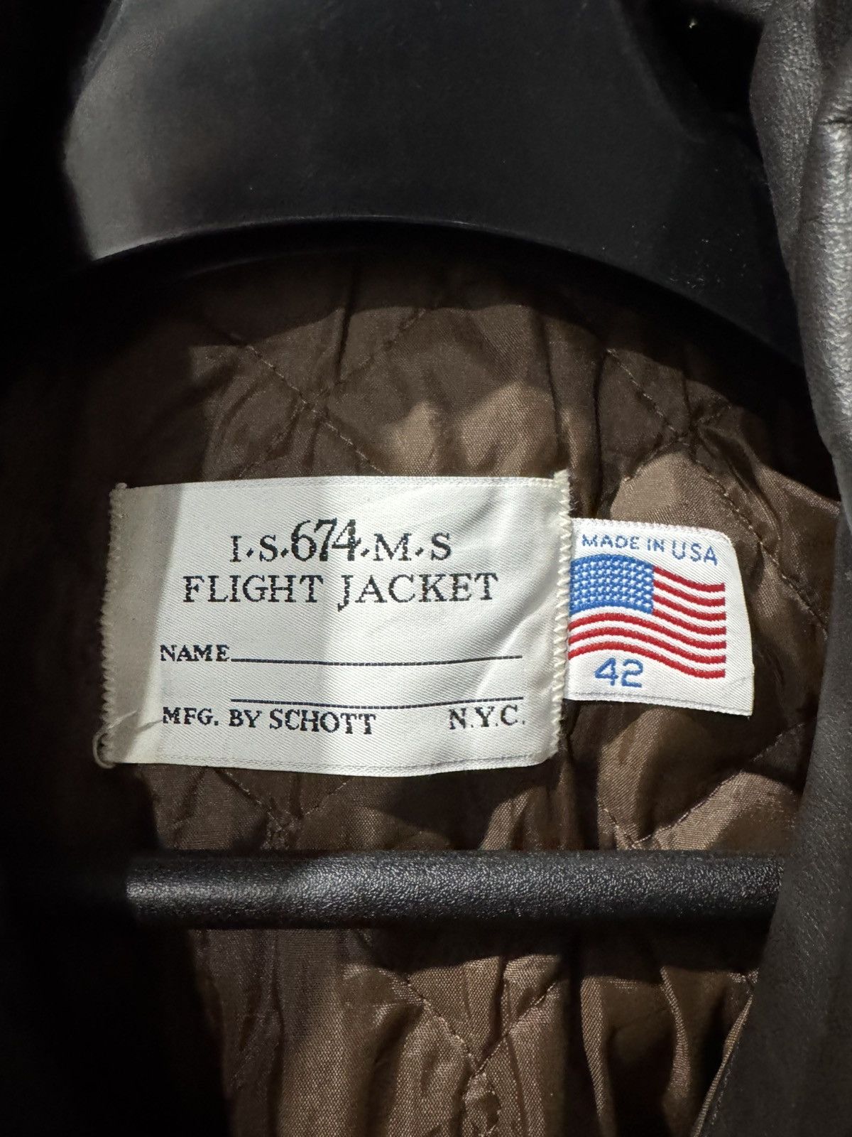 Schott Schott brown leather A2 leather jacket Size US XS / EU 42 / 0 - 2 Thumbnail