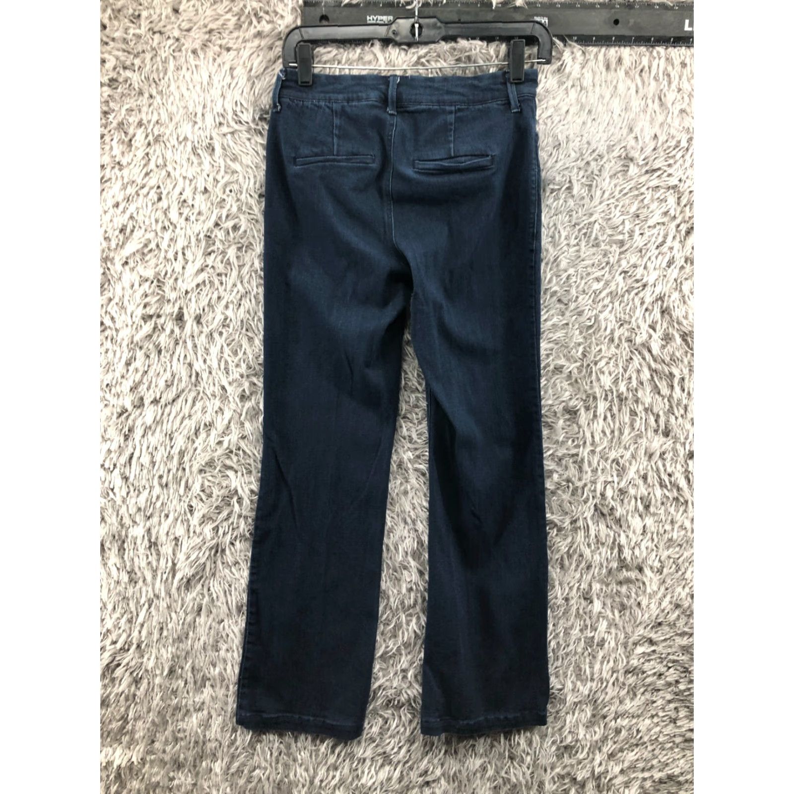 Old Navy Old Navy Jeans 4P Petite Women Blue Dark Wash Hook Eye Bootcut 5-Pocket Denim Casual Slim? Size 27" / US 4 / IT 40 - 5 Thumbnail