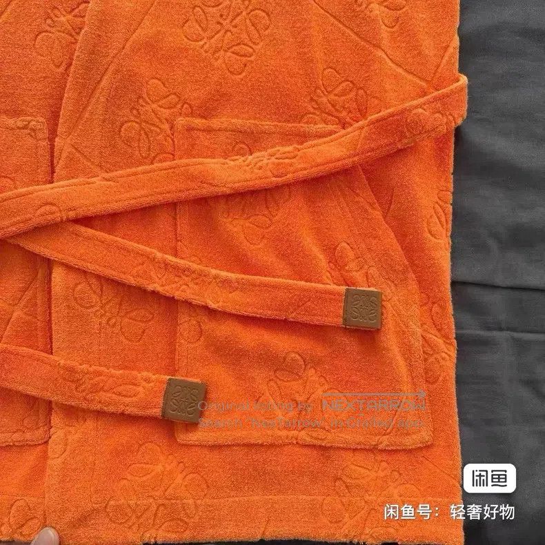 Loewe LOEWE Hooded Long Sleeve Jacket with Full Print Bathrobe P Size US M / EU 48-50 / 2 - 7 Thumbnail