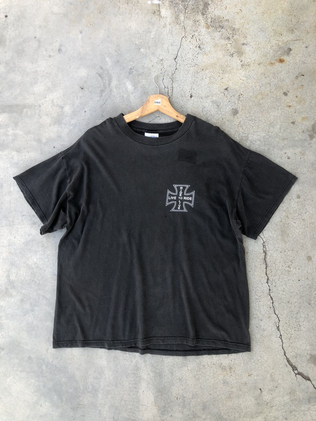 Other 🔴Very Rare Ride To Live T-Shirt Faded Size US XL / EU 56 / 4 - 2 Thumbnail