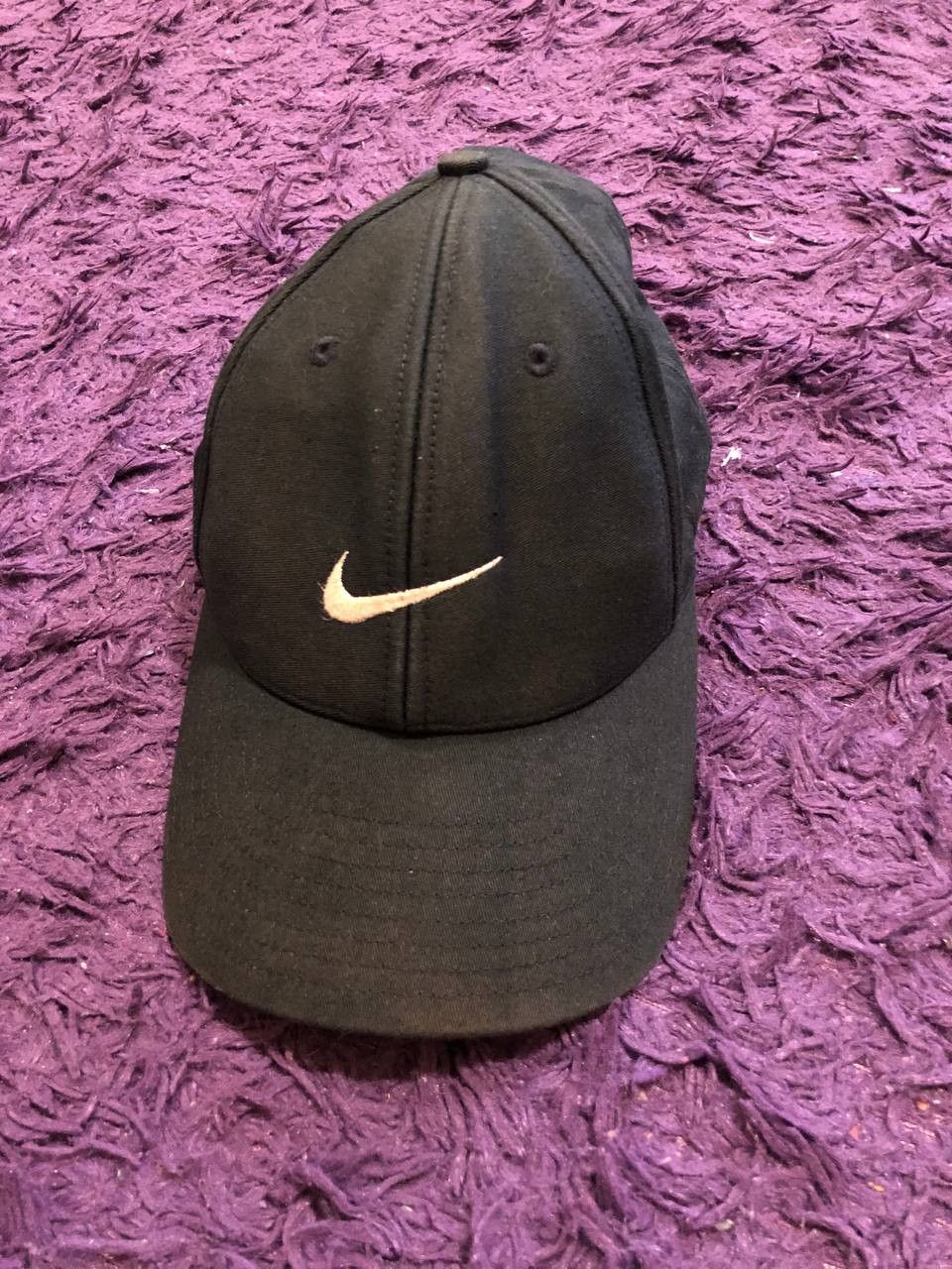 Nike Hats Vintage Streetwear black Cap Nike Y2K big logo Size ONE SIZE - 9 Thumbnail