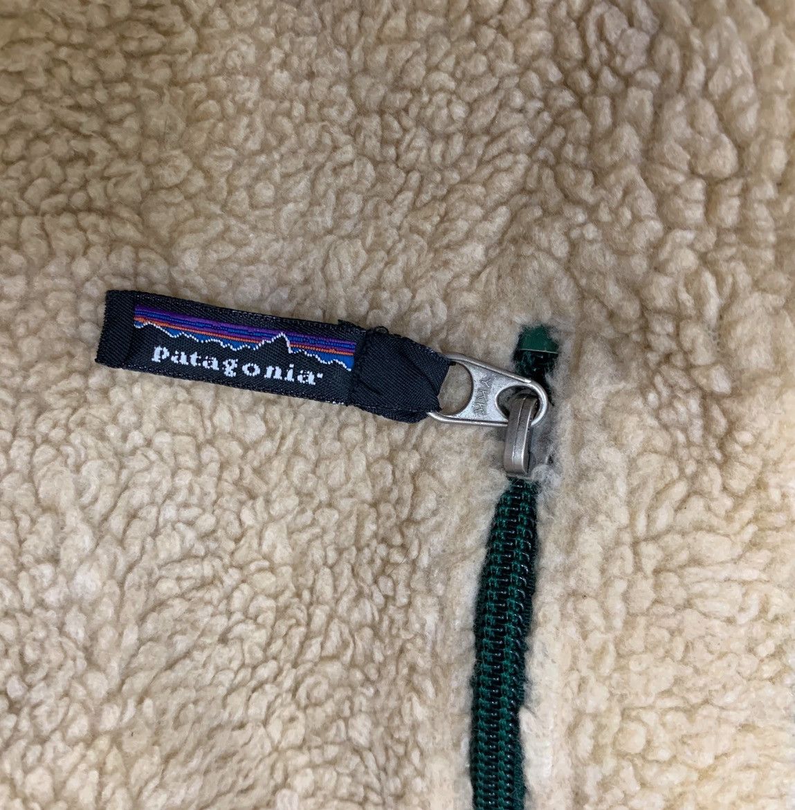 Patagonia Vintage 1997 Patagonia Sherpa Cream Deep Pile Retro Jacket Size US M / EU 48-50 / 2 - 11 Thumbnail