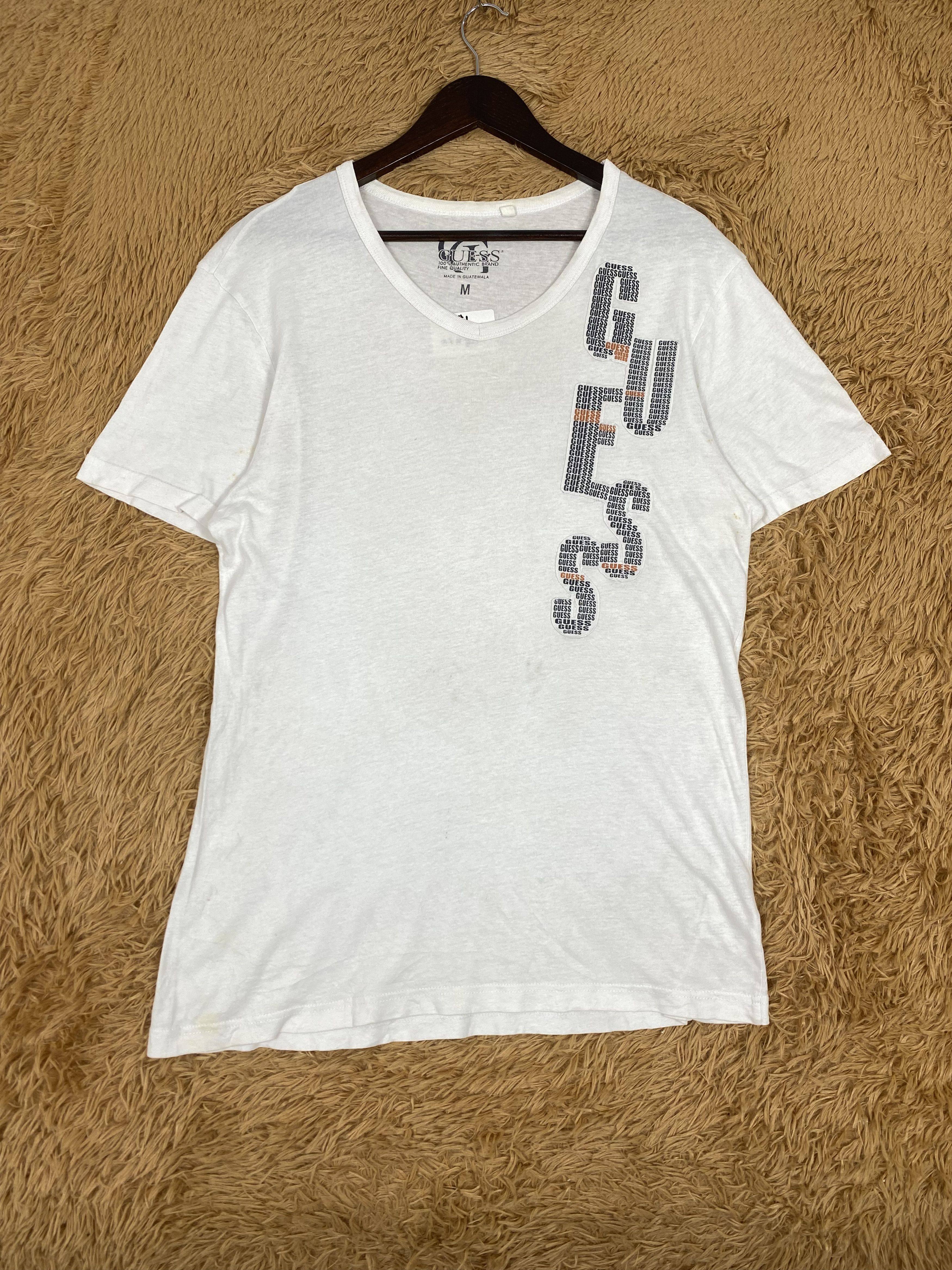 Georges Marciano × Guess × Vintage Vintage Guess Big Logo T-Shirts PT0041 Size US M / EU 48-50 / 2 - 1 Thumbnail