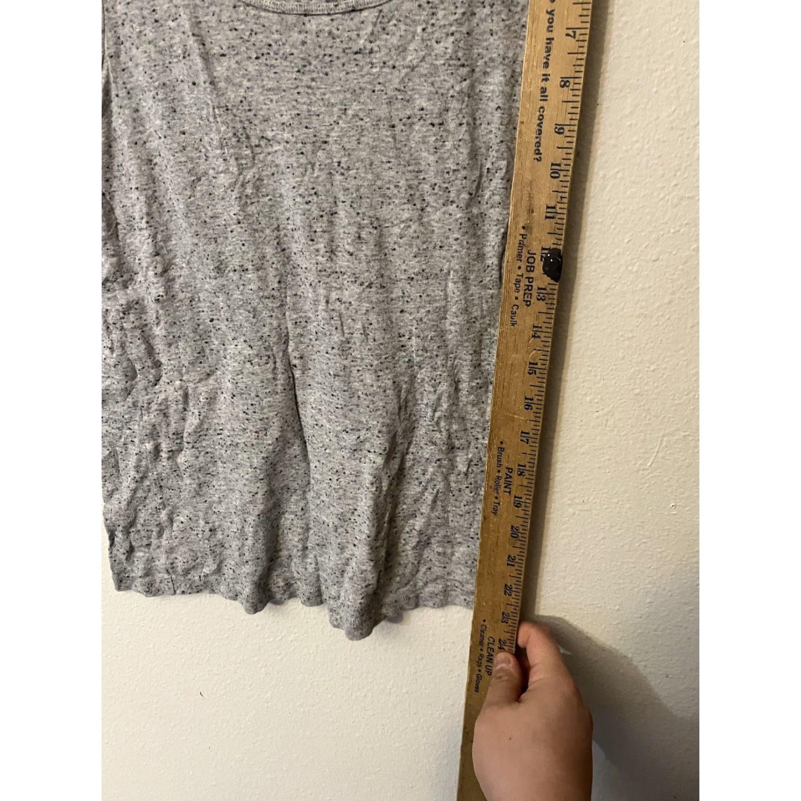 Loft Loft Tank Top Women Medium Cotton Gray GUC TS Sleeveless Shirt Junior? Size M / US 6-8 / IT 42-44 - 5 Thumbnail