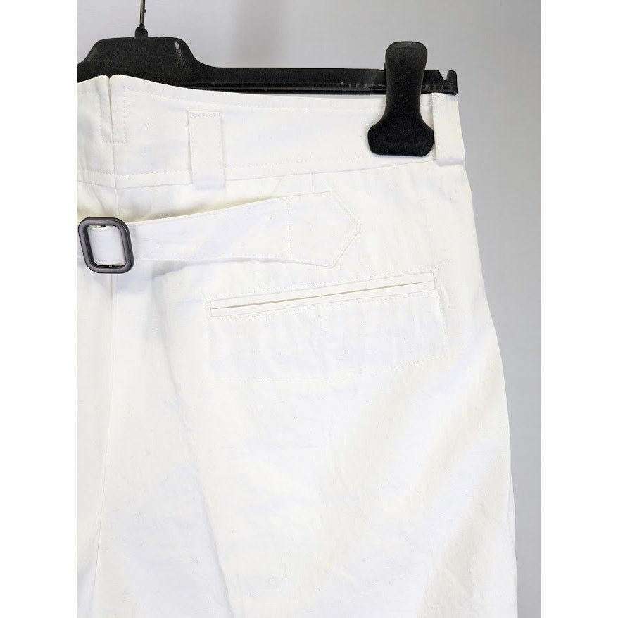 Bottega Veneta o1rshd1 Pants Fluid Slik Suiting in White Size US 32 / EU 48 - 16 Thumbnail