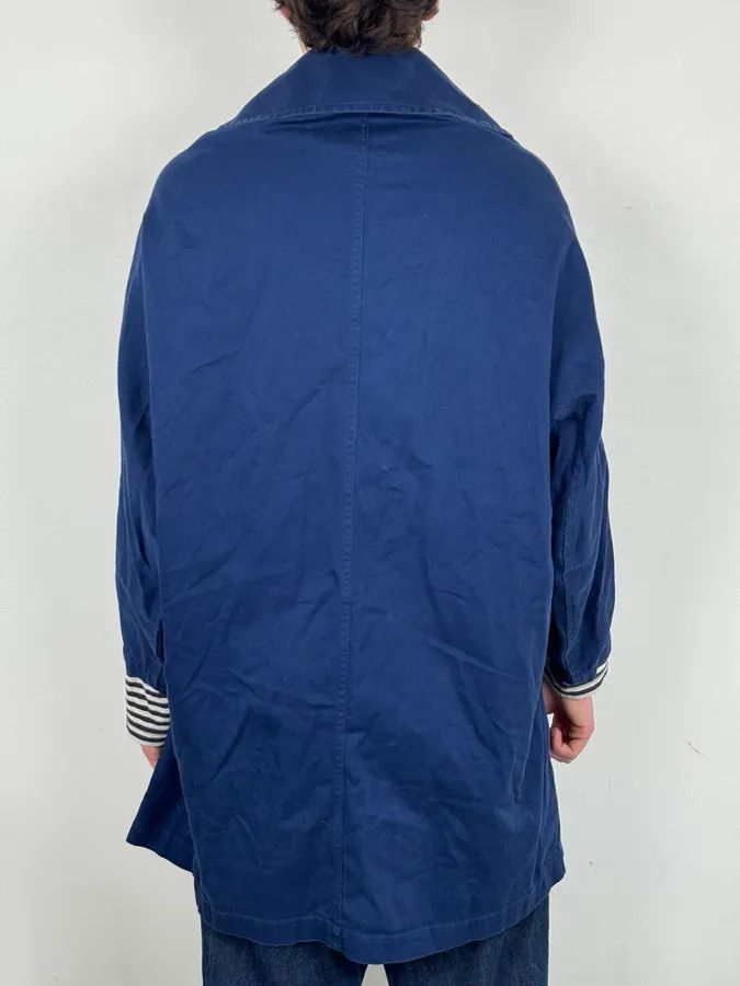 Yohji Yamamoto 2000s Yohi Yamamoto Y’s Blue Japan Worker Long Jacket Size US S / EU 44-46 / 1 - 3 Thumbnail