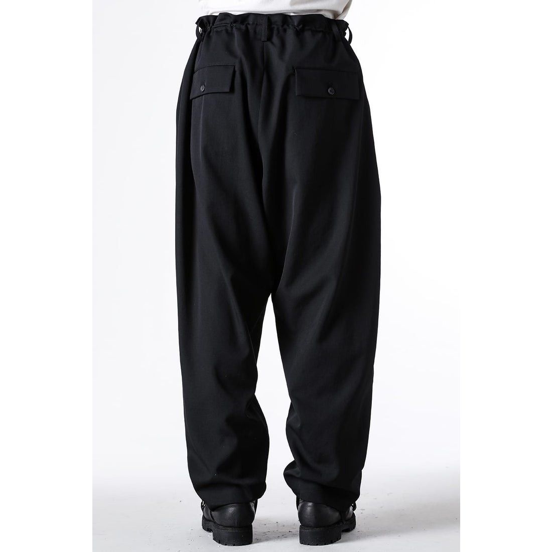 Yohji Yamamoto Yohji Yamamoto Pour Homme AW24 - Wool 8 Piece Tuck Pants Size US 32 / EU 48 - 6 Thumbnail