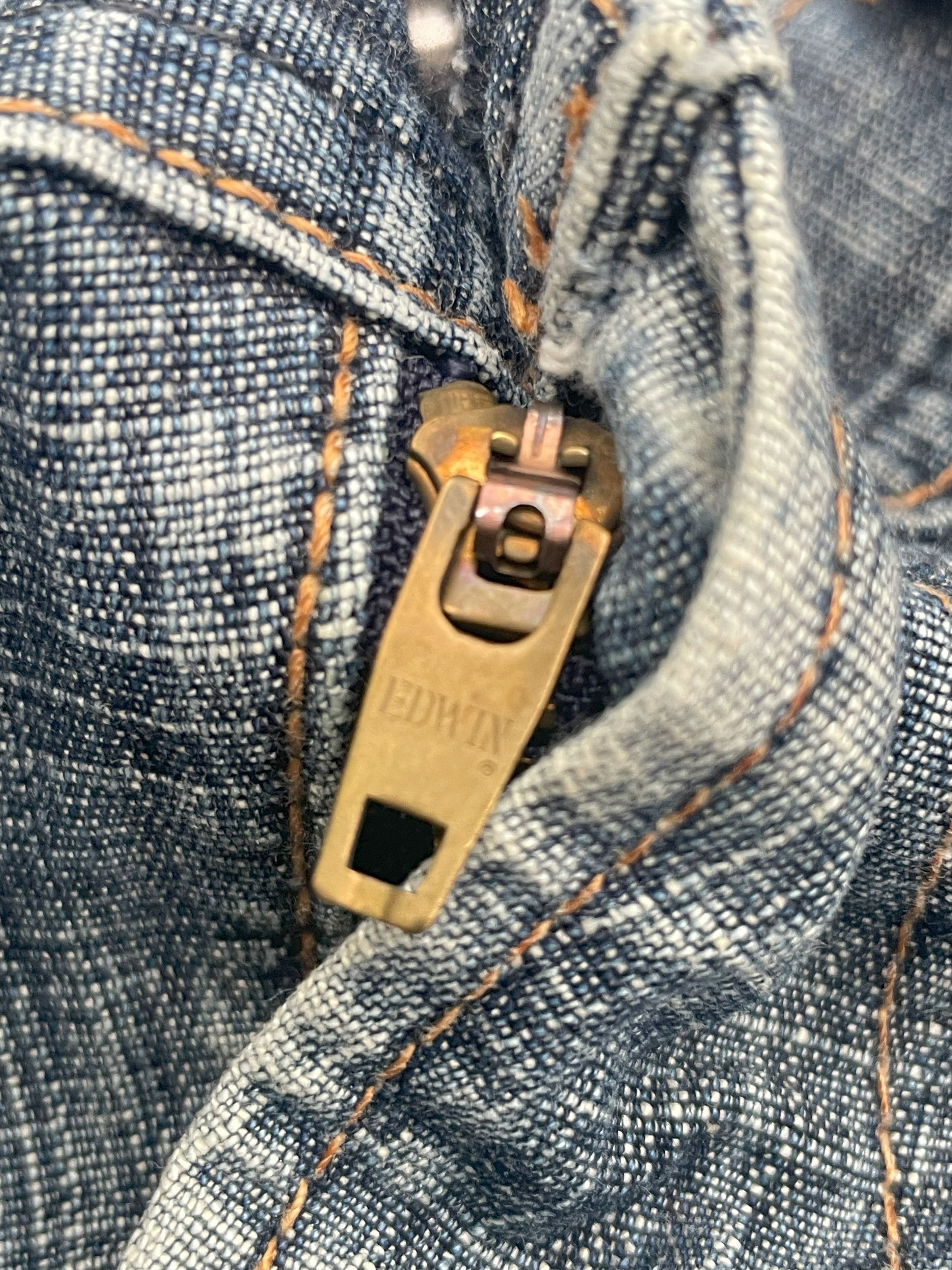 Edwin × Japanese Brand × Vintage Vintage Edwin E function 2003 Narrow Jeans Size US 32 / EU 48 - 11 Thumbnail