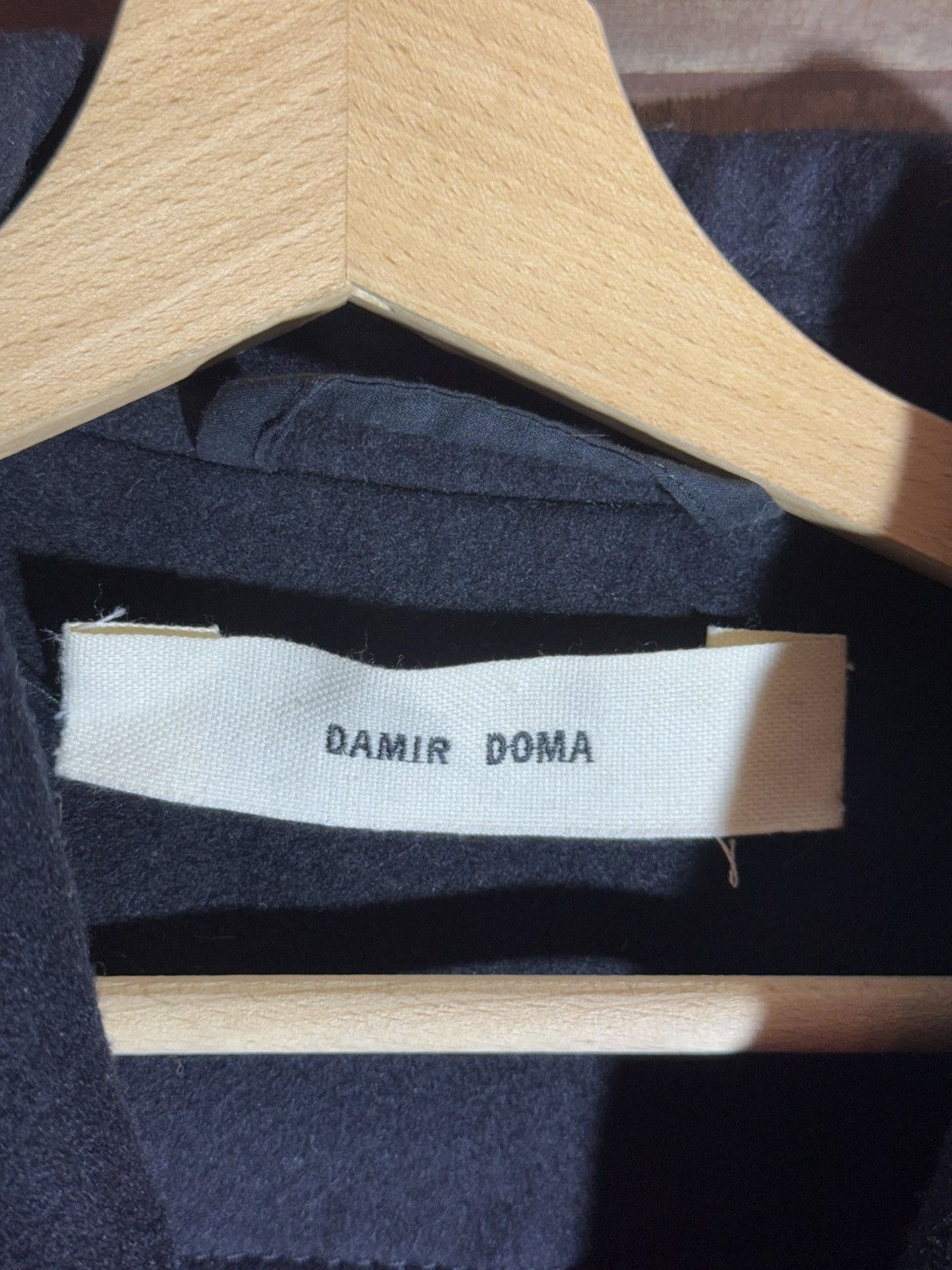 Damir Doma damir doma fw18 cashmere & wool cropped coat 40 fr wo Size M / US 6-8 / IT 42-44 - 2 Thumbnail