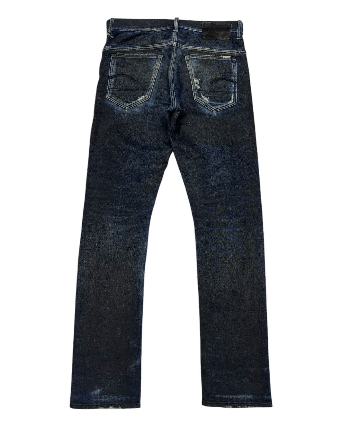 G-Star G-Star Raw Waxed Distressed Denim Rick Owen’s Style Size US 32 / EU 48 - 8 Thumbnail