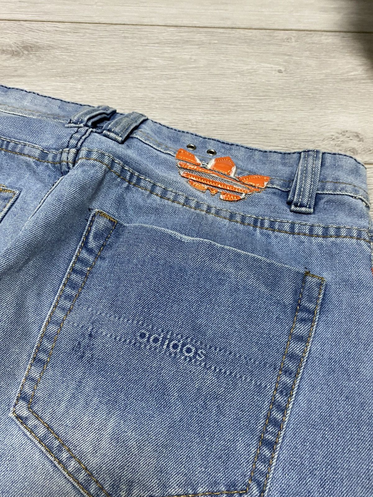 Diesel Diesel x Adidas vintage Italy jeans three stripes selvedge Size US 34 / EU 50 - 8 Thumbnail