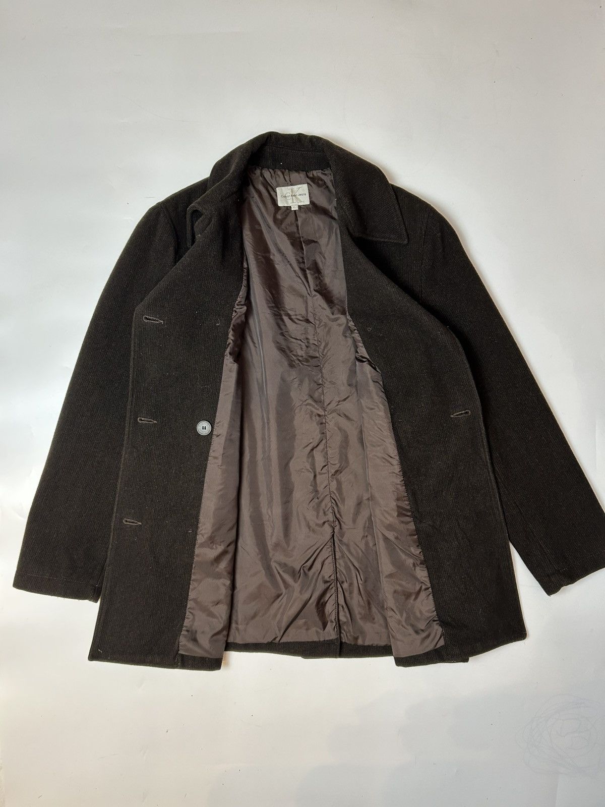 Calvin Klein × Calvin Klein 205W39NYC × Designer CALVIN KLEIN JEANS DOUBLE BREAST BLAZER Size 38L - 2 Thumbnail