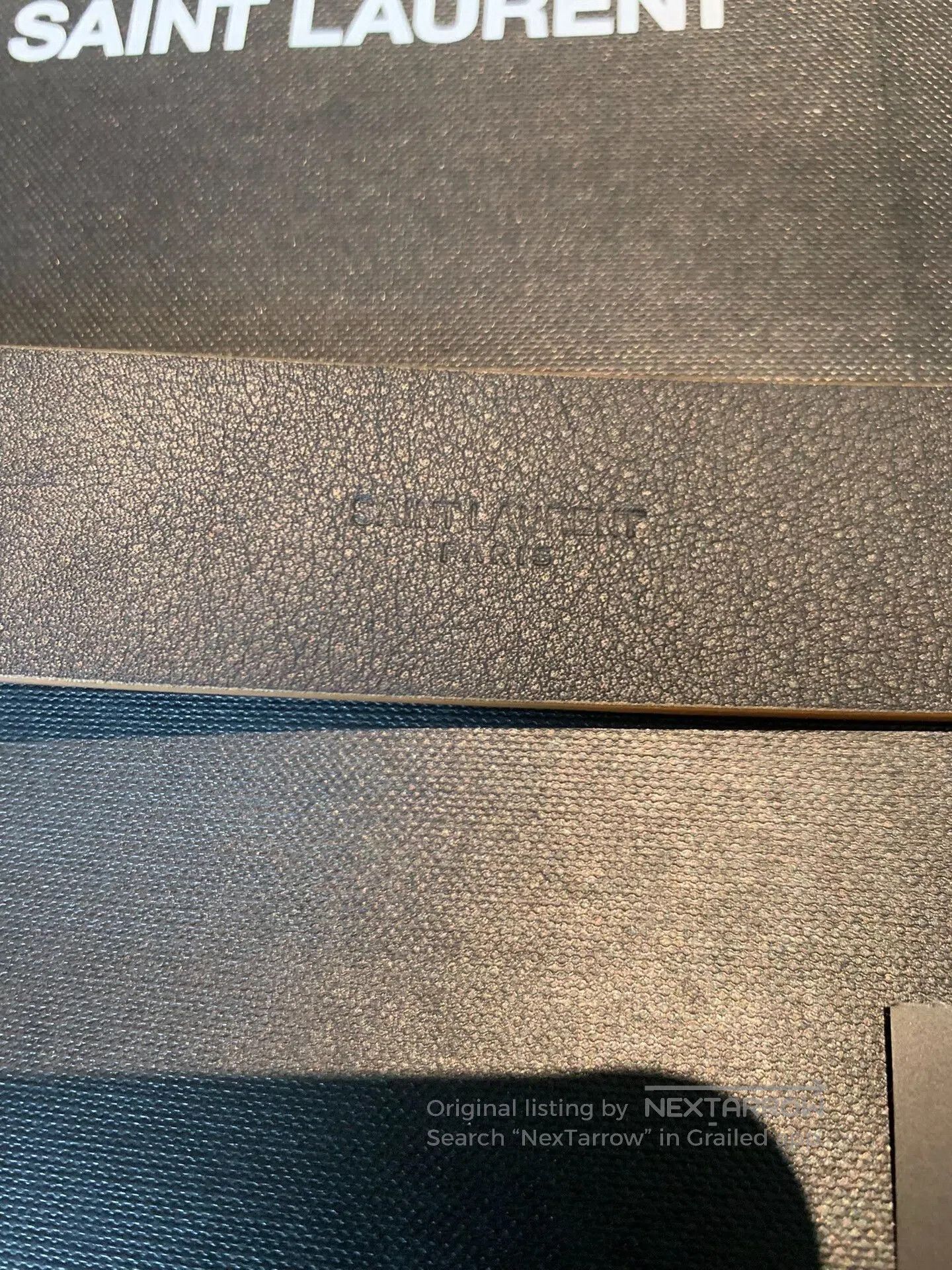 Saint Laurent Paris Saint Laurent Runway Logo Belt 3cm. Size ONE SIZE - 5 Thumbnail