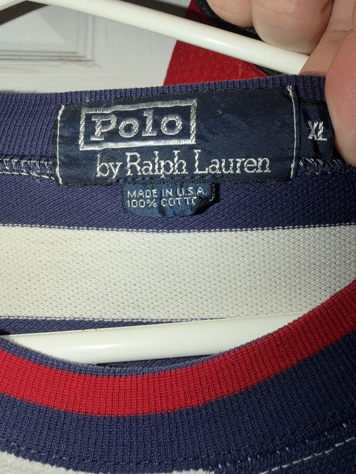 Polo Ralph Lauren Vintage Ralph lauren long sleeve Size US XL / EU 56 / 4 - 3 Thumbnail