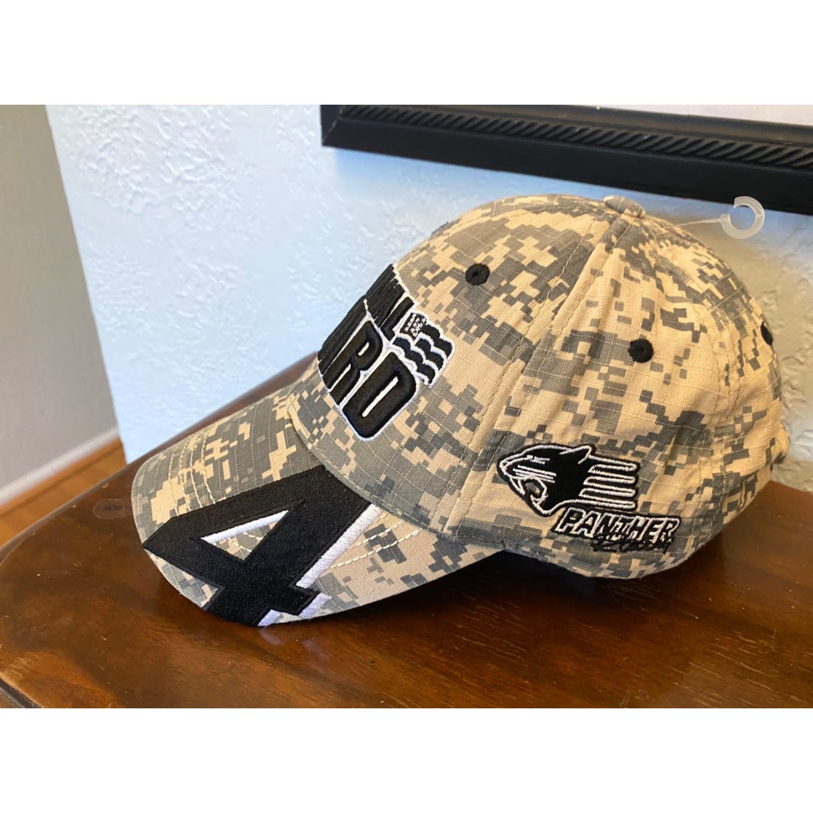 Vintage National Guard Panther Racing #4 JR Hildebrand IndyCar Baseball Hat Cap Mens Adjustable Red Cotton Size US 35 - 5 Thumbnail