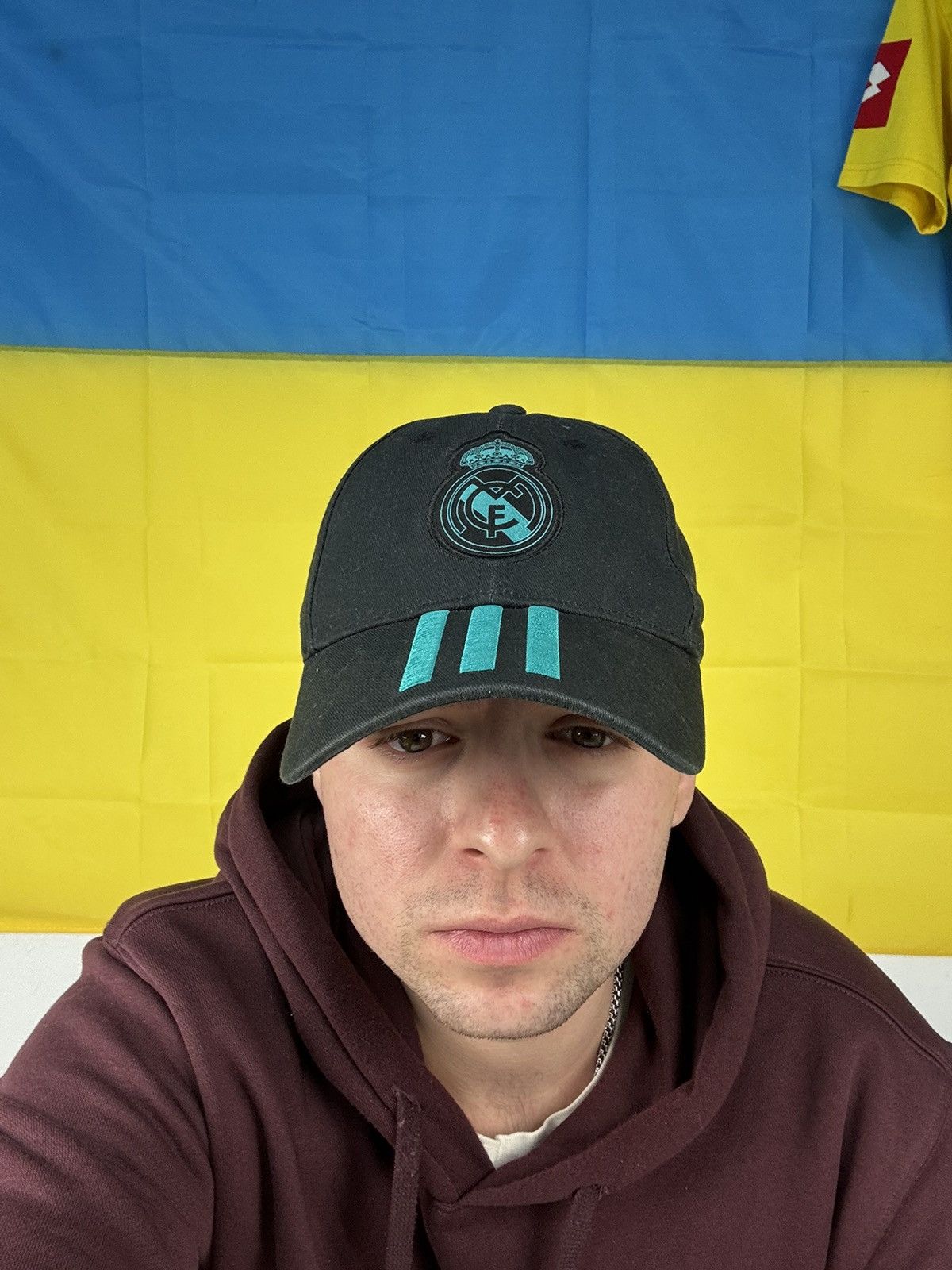 Adidas Adidas Real Madrid Cap Football Soccer Spain Size ONE SIZE - 1 Thumbnail