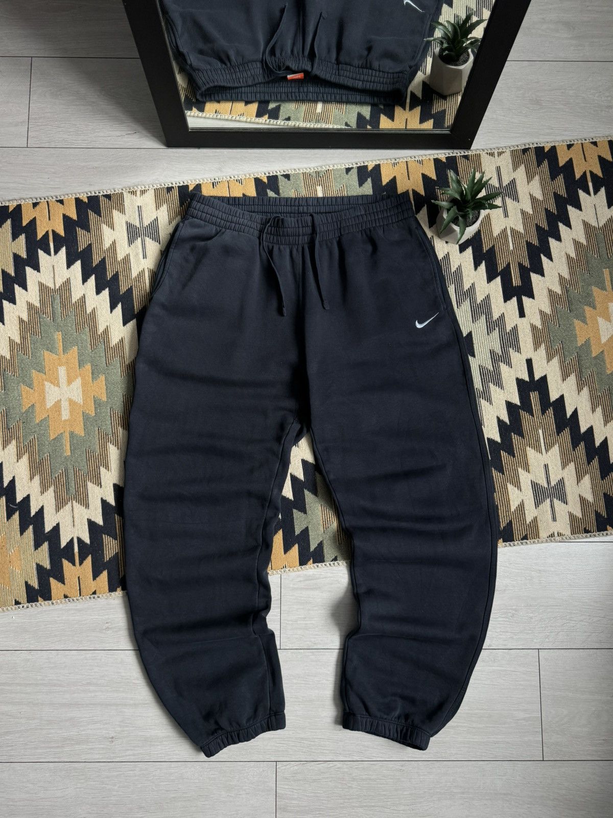 Nike Vintahe Nike Baggy Y2K Sweatpants Size US 36 / EU 52 - 1 Thumbnail